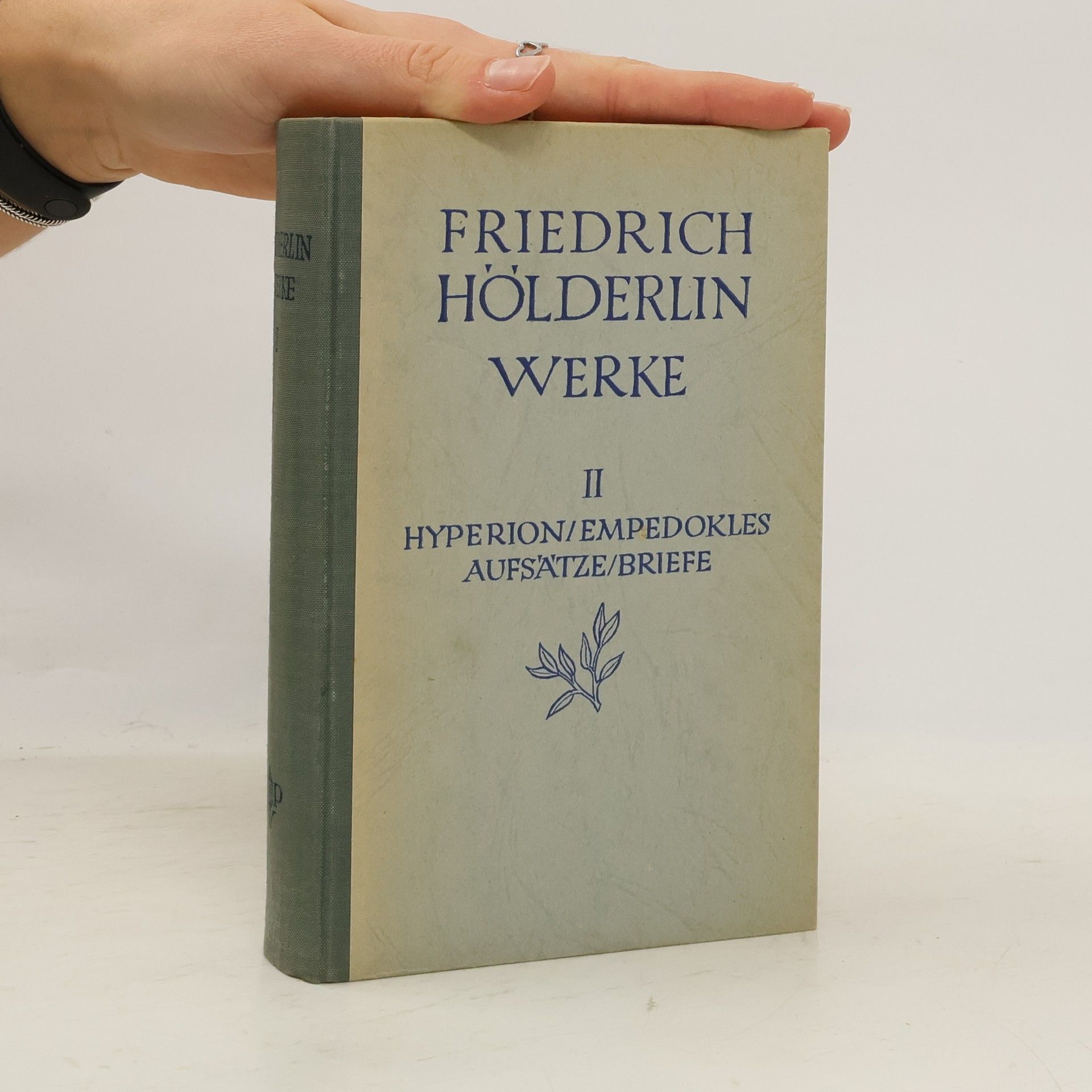 Friedrich Hölderlin Werke II