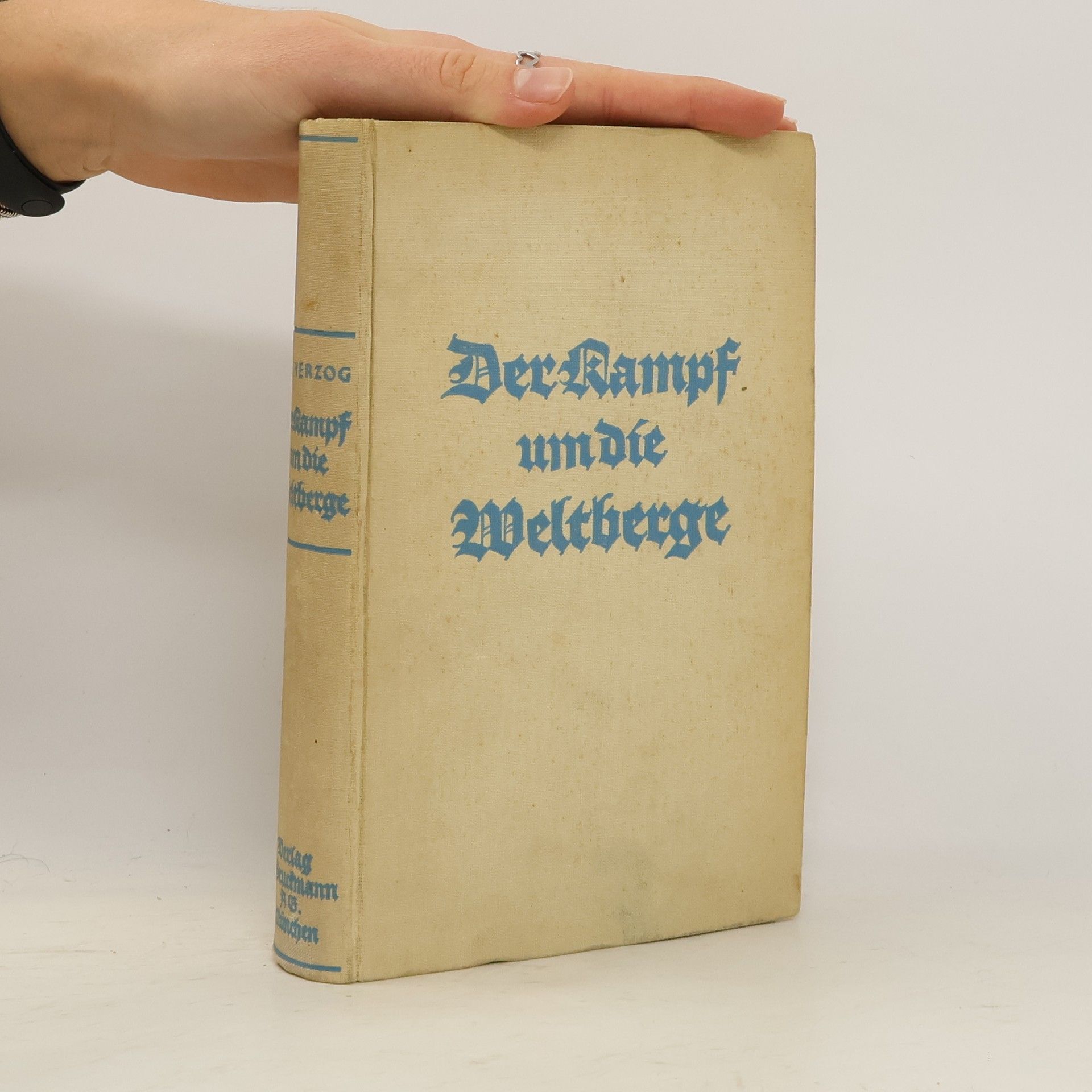 Theodor Herzog Der Kampf um die Weltberge