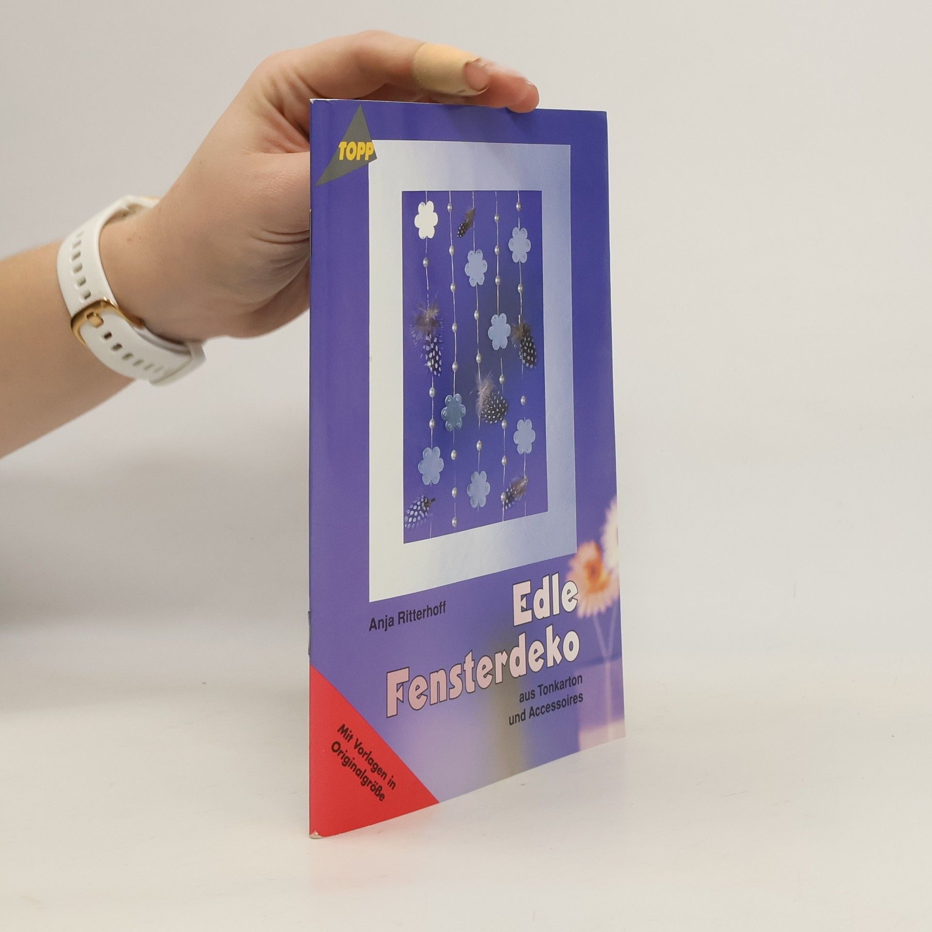 Anja Ritterhoff Edle Fensterdeko aus Tonkarton und Accessoires