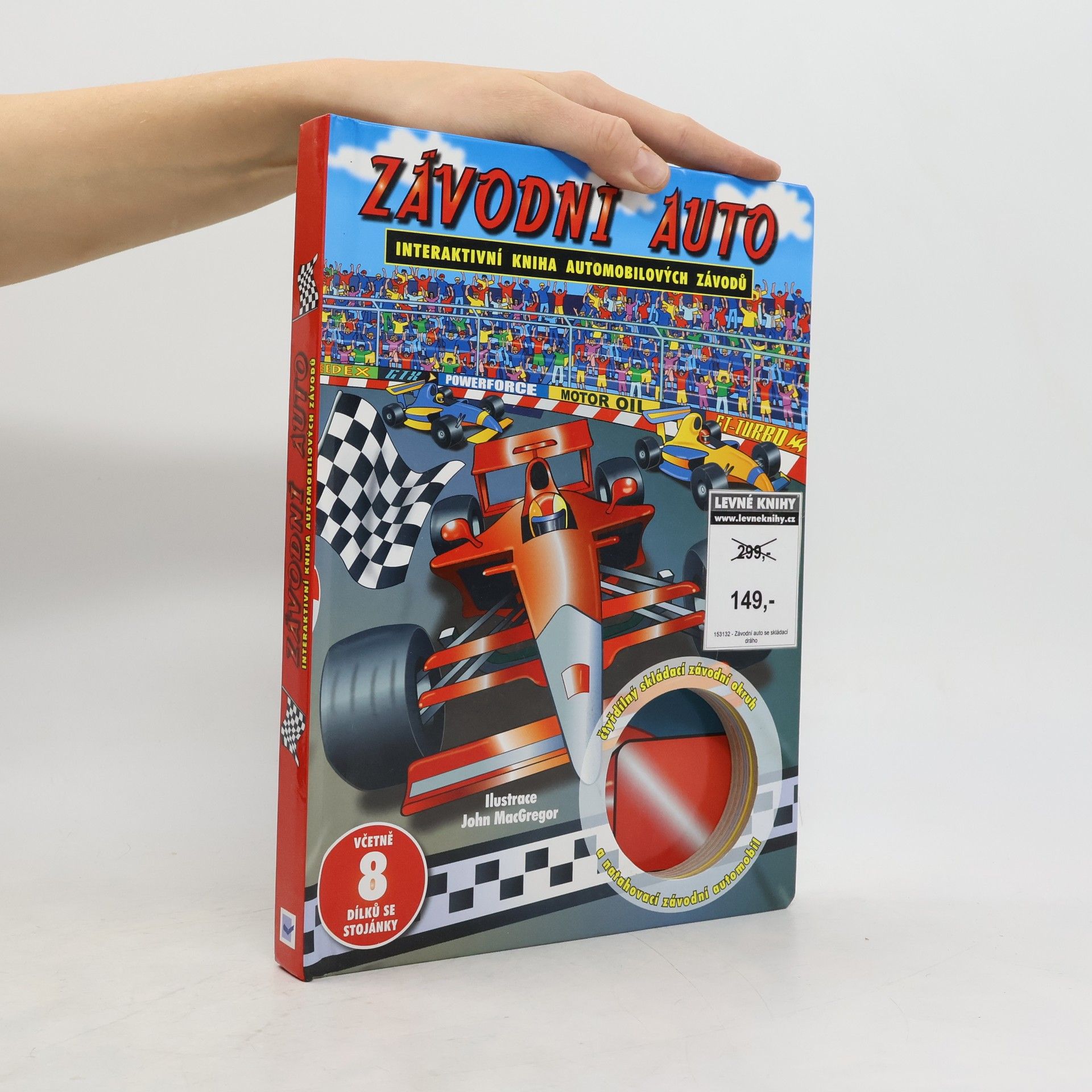 John MacGregor Závodní auto se skládací dráhou