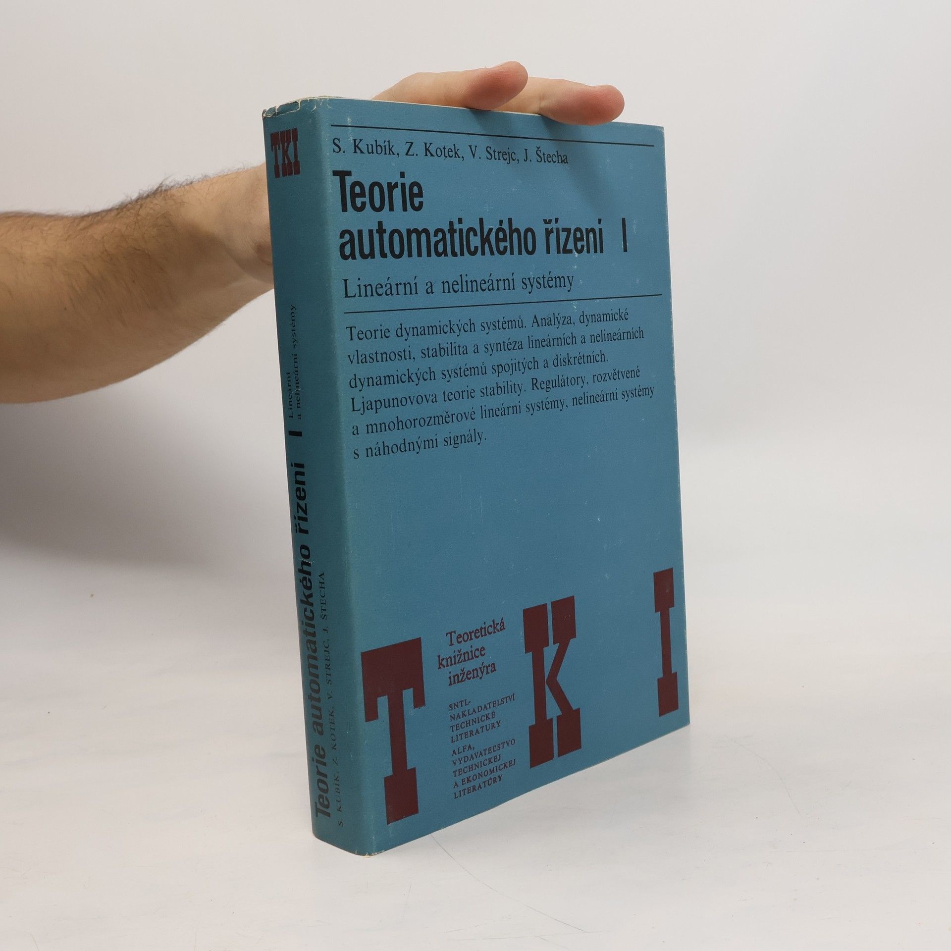 Collectif d'auteurs Teorie automatického řízení I. Lineární a nelineární systémy