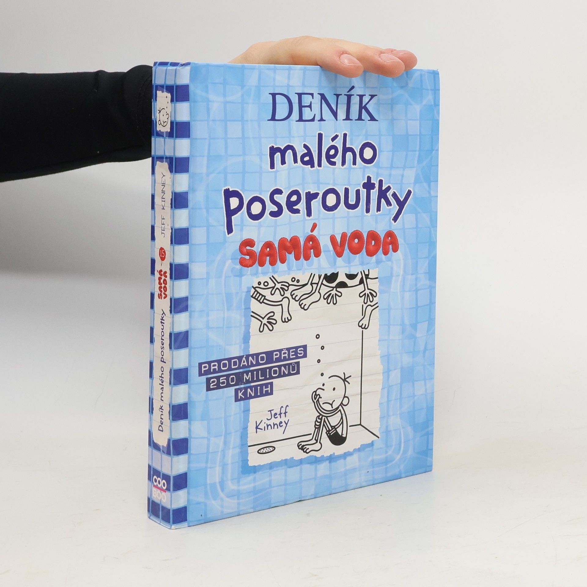 Jeff Kinney Deník malého poseroutky 15. Samá voda