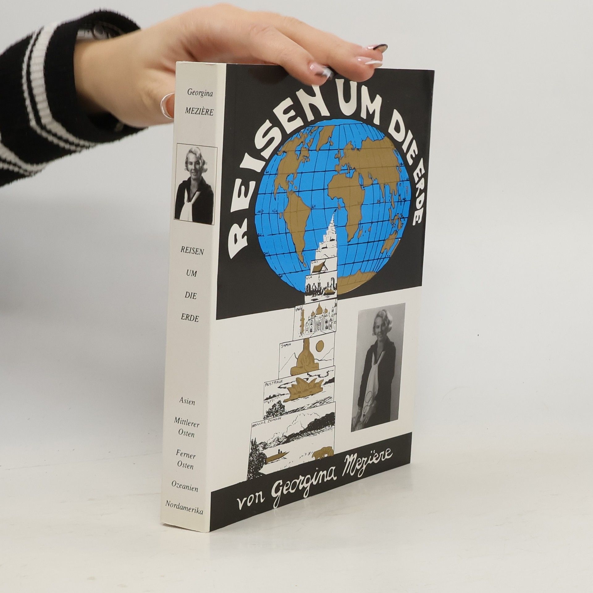 Georgina Mezie re Reisen um die Erde