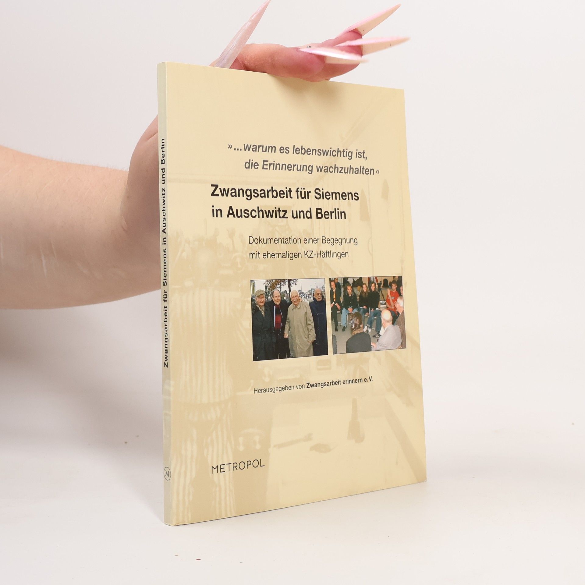 "... warum es lebenswichtig ist, die Erinnerung wachzuhalten"