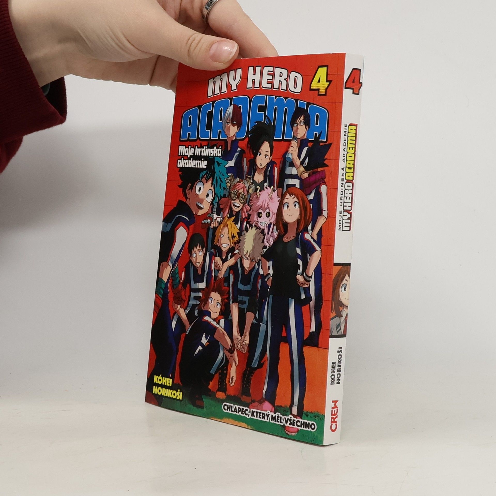 Kōhei Horikoshi My Hero Academia 4. Chlapec, který měl všechno.