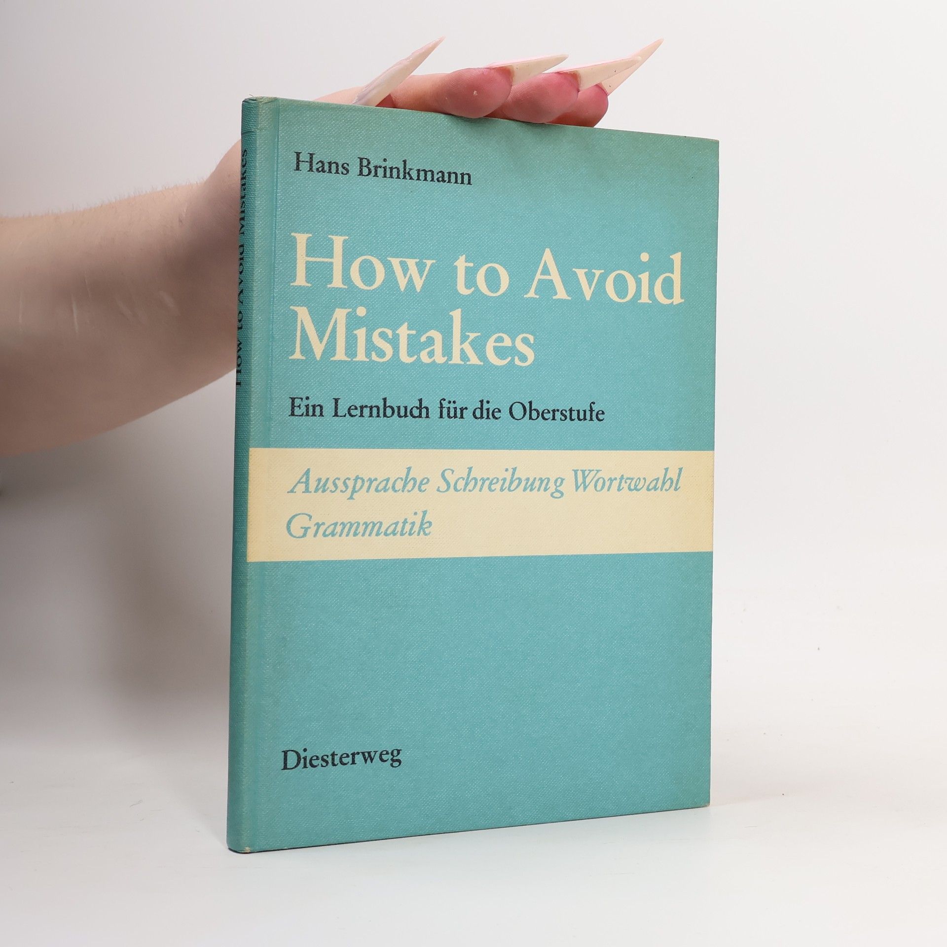 Hans Brinkmann How to Avoid Mistakes