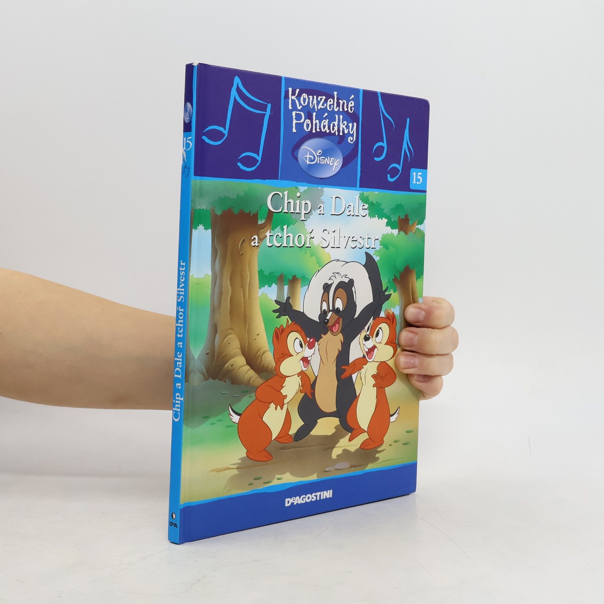 Collectif d'auteurs Kouzelné pohádky 15. Chip a Dale a tchoř Silvestr