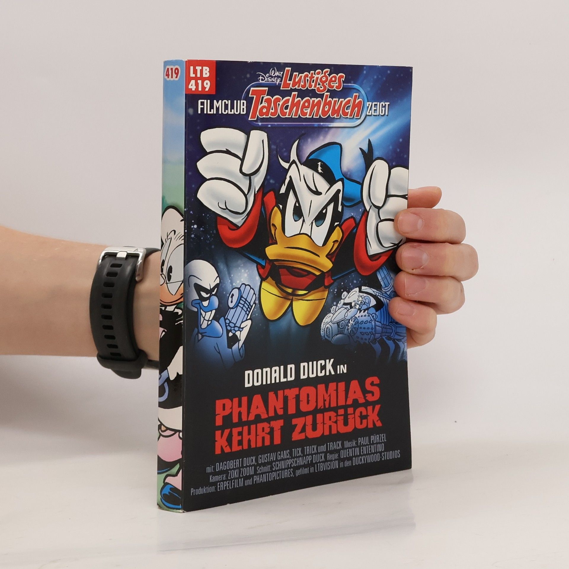 Walt Disney Lustiges Taschenbuch 419. Donald Duck in Phantomias Kehrt Zurück
