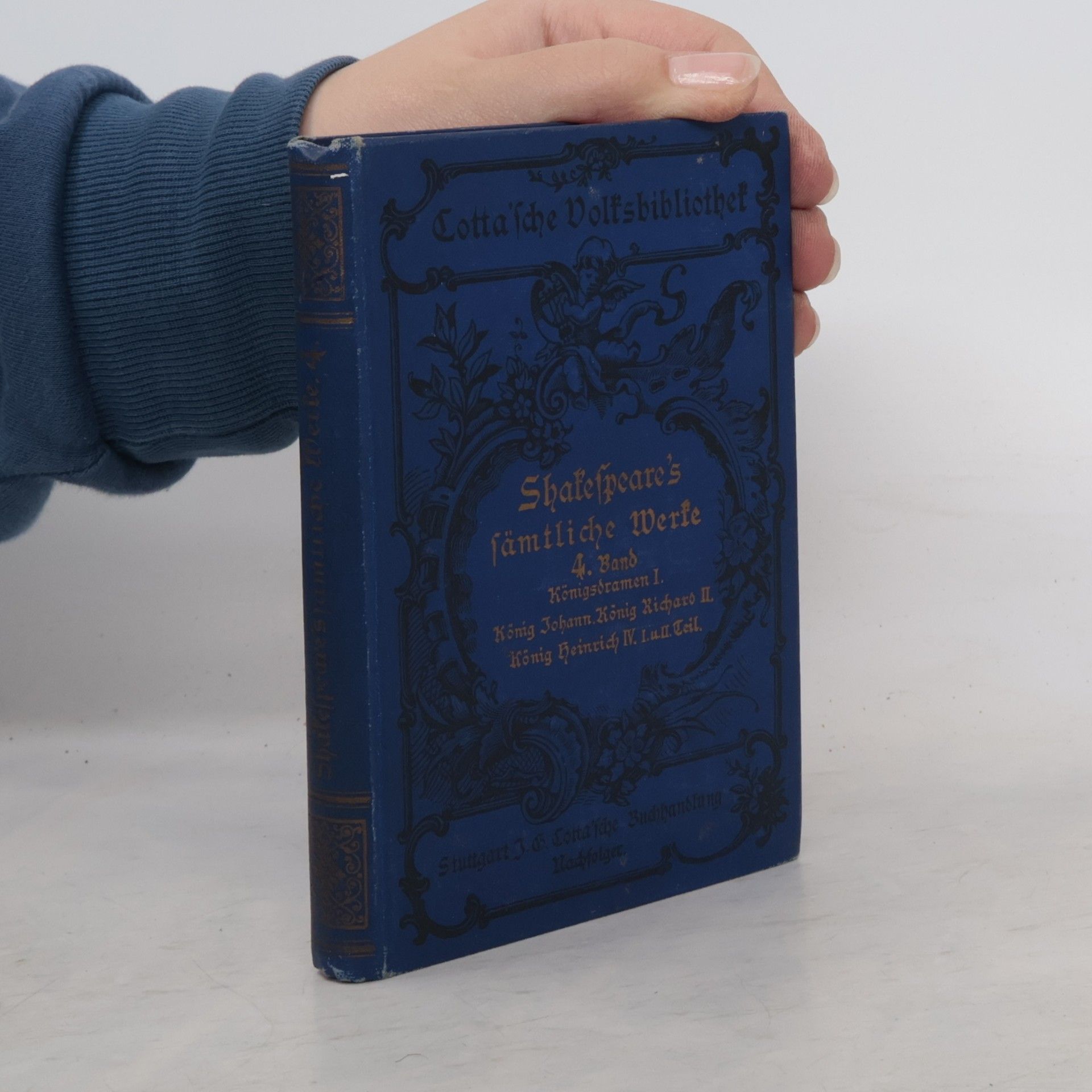 William Shakespeare Shakespeares sämtliche dramatische Werke in zwölf Bänden. Vierter Band