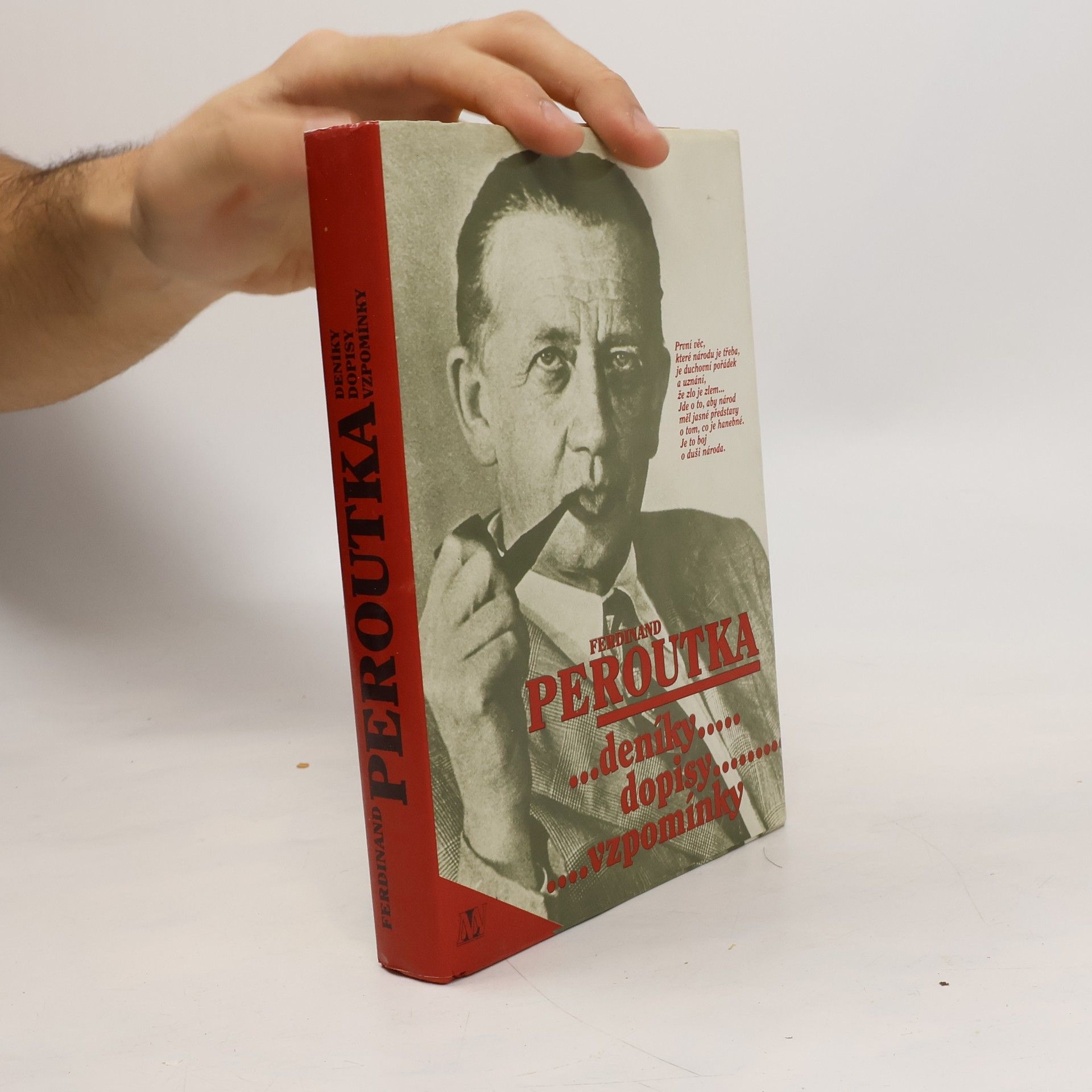 Ferdinand Peroutka Ferdinand Peroutka : deníky, dopisy, vzpomínky