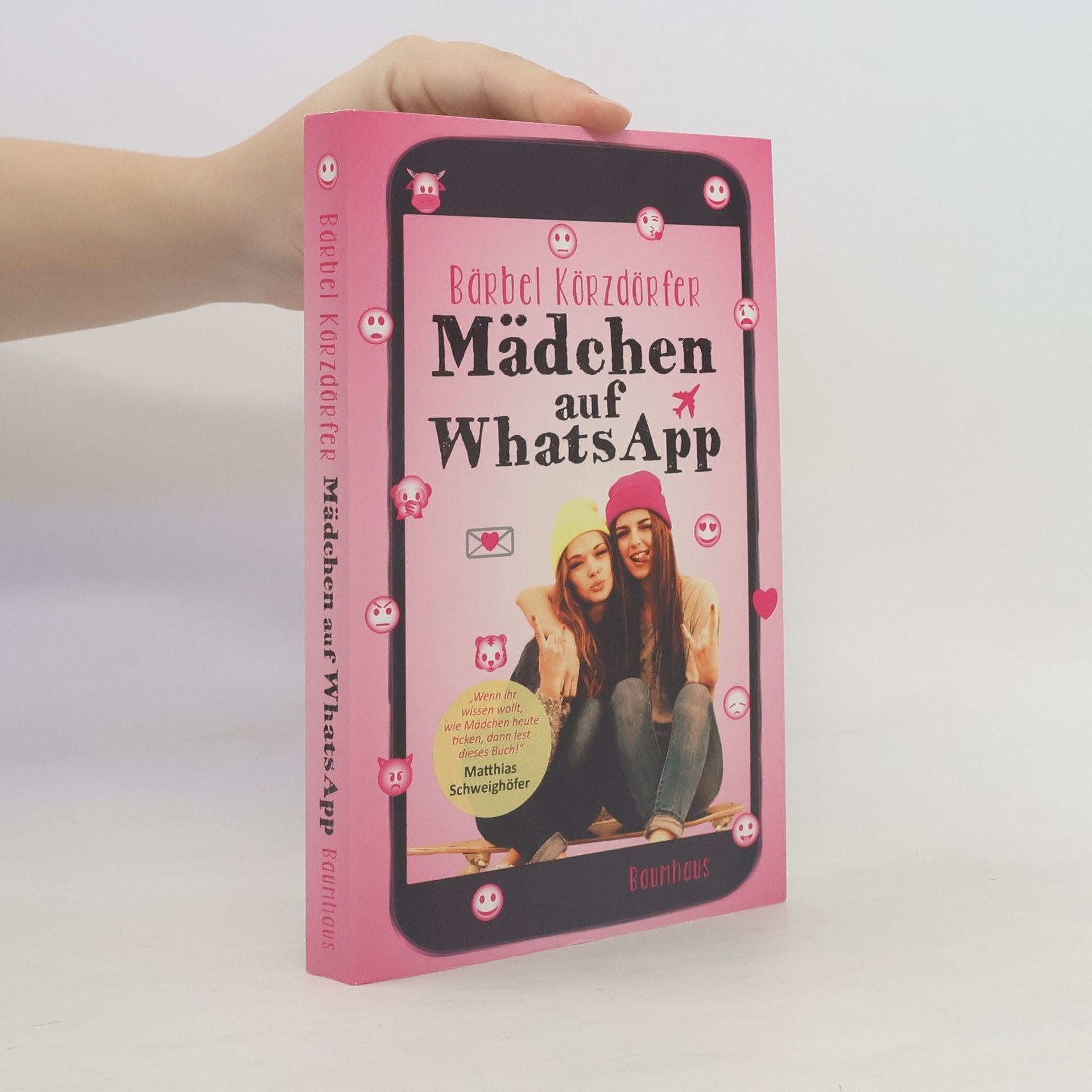 Mädchen auf WhatsApp