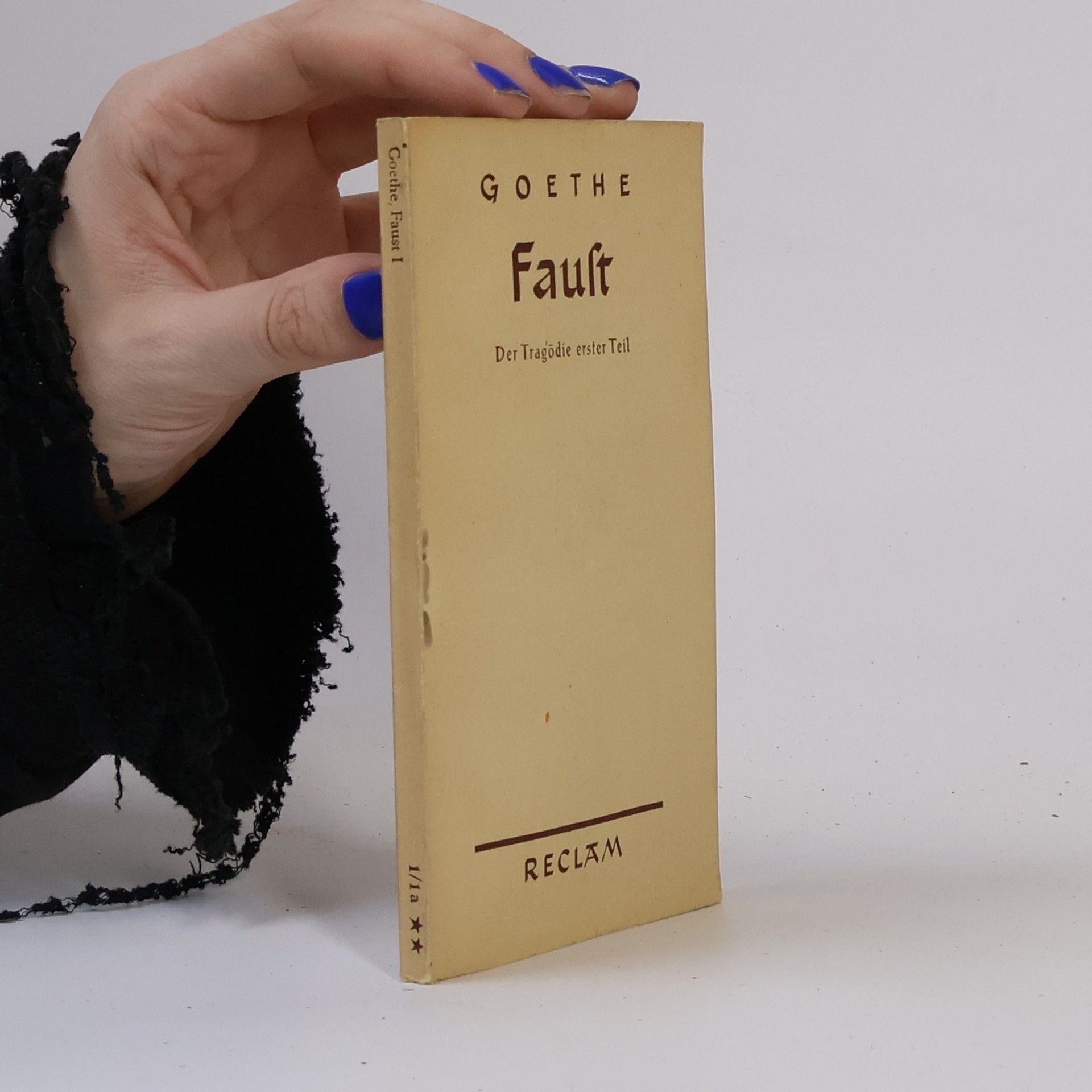 Johann Wolfgang von Goethe Goethe, Faust I