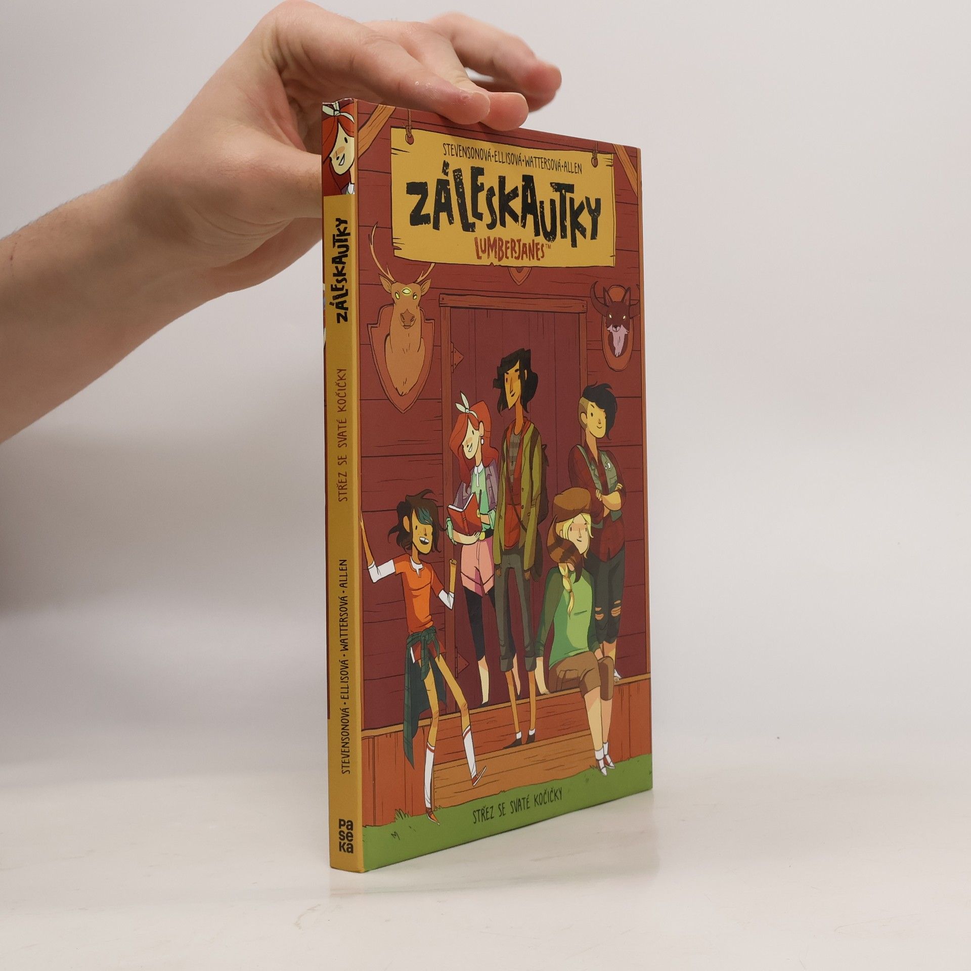 Záleskautky = Lumberjanes. Střež se svaté kočičky