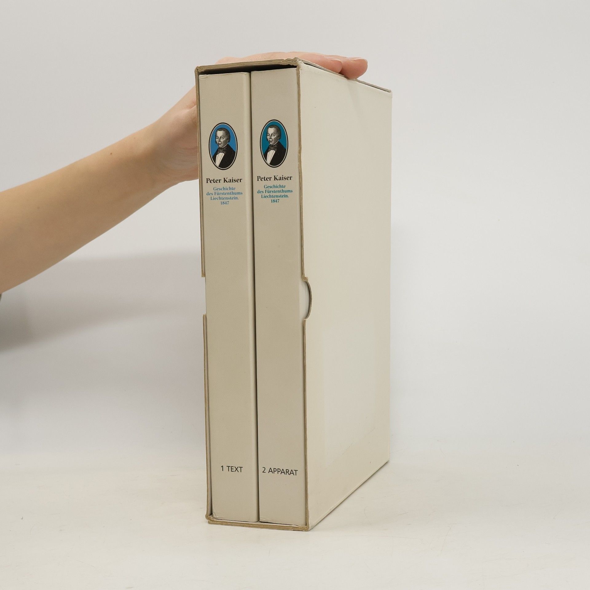 Peter Kaiser Geschichte des Fürstenthums Liechtenstein 1847. 1-2