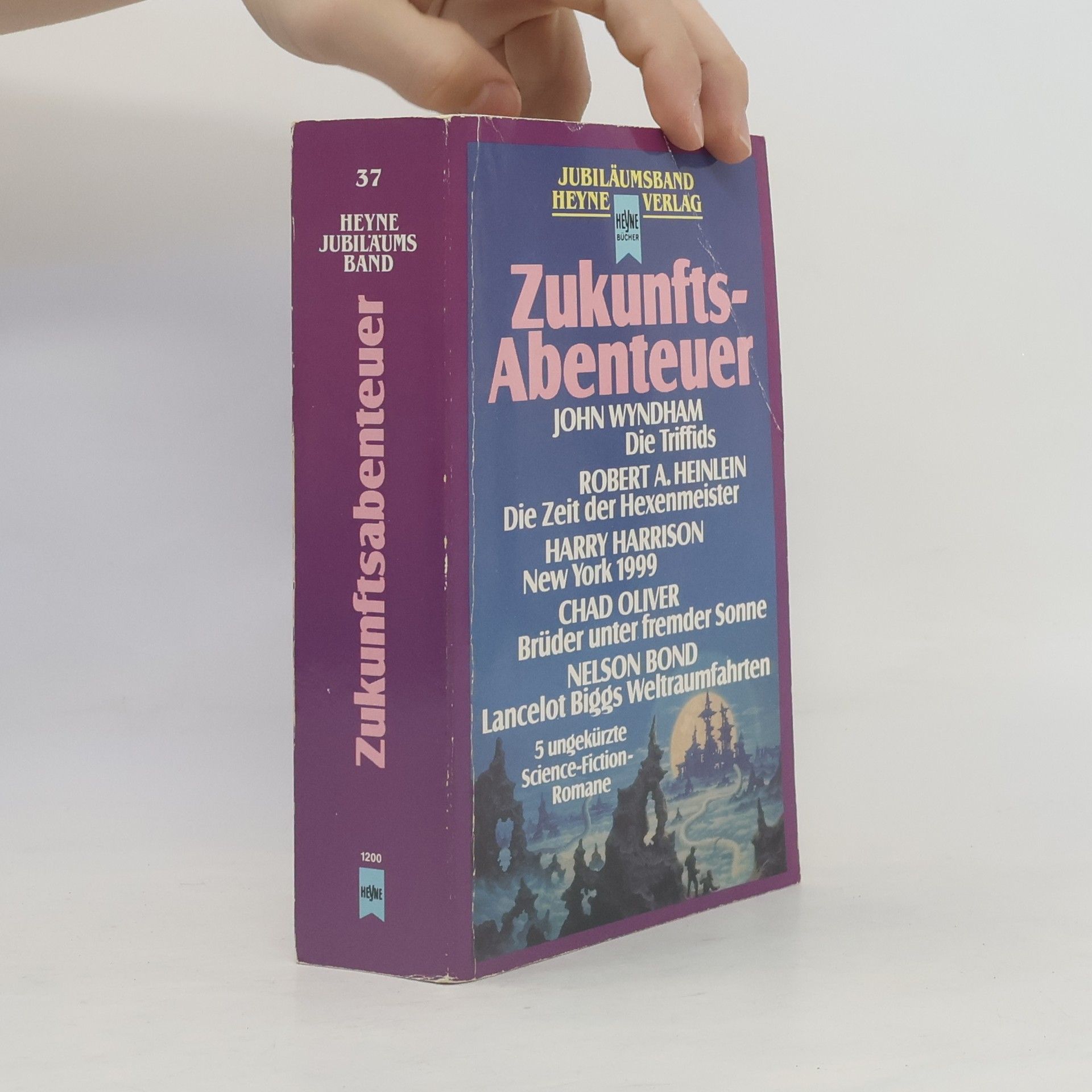 Zukunftsabenteuer. Die Triffids; Die Zeit der Hexenmeister; New York 1999 u. a.. 5 ungek. Science-Fiction-Romane in 1 Bd.