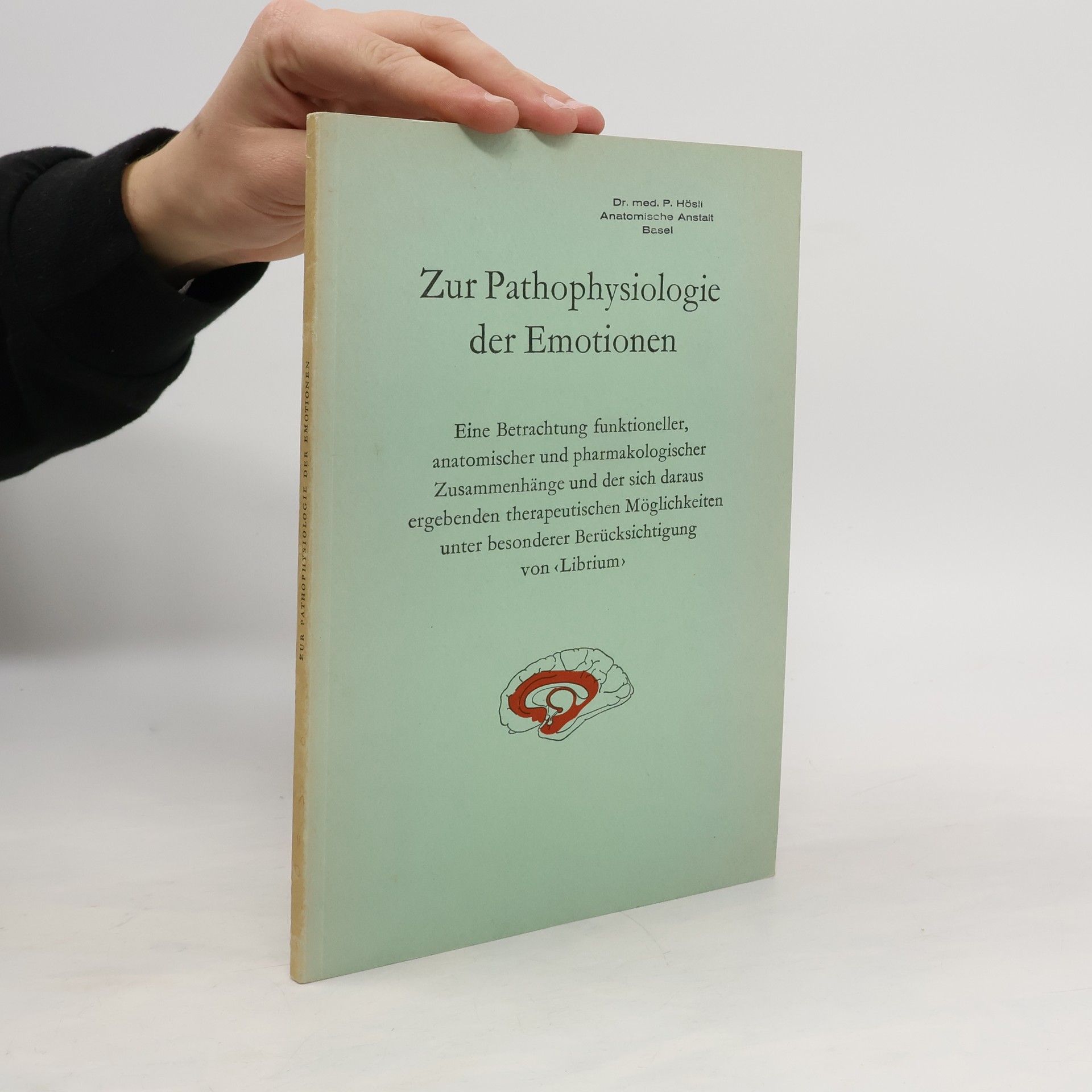 Collectif d'auteurs Zur Pathophysiologie der Emotionen