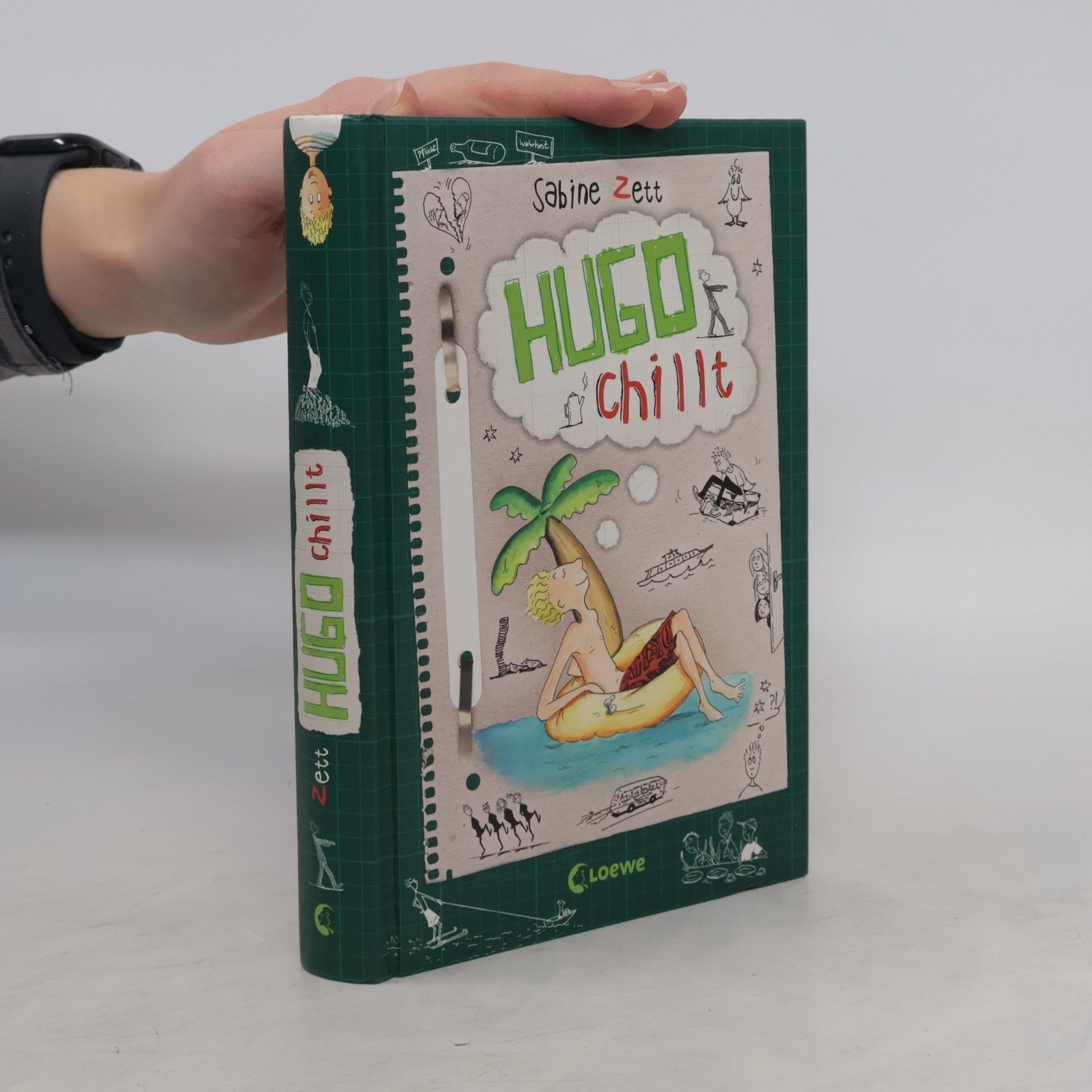 Sabine Zett Hugo chillt
