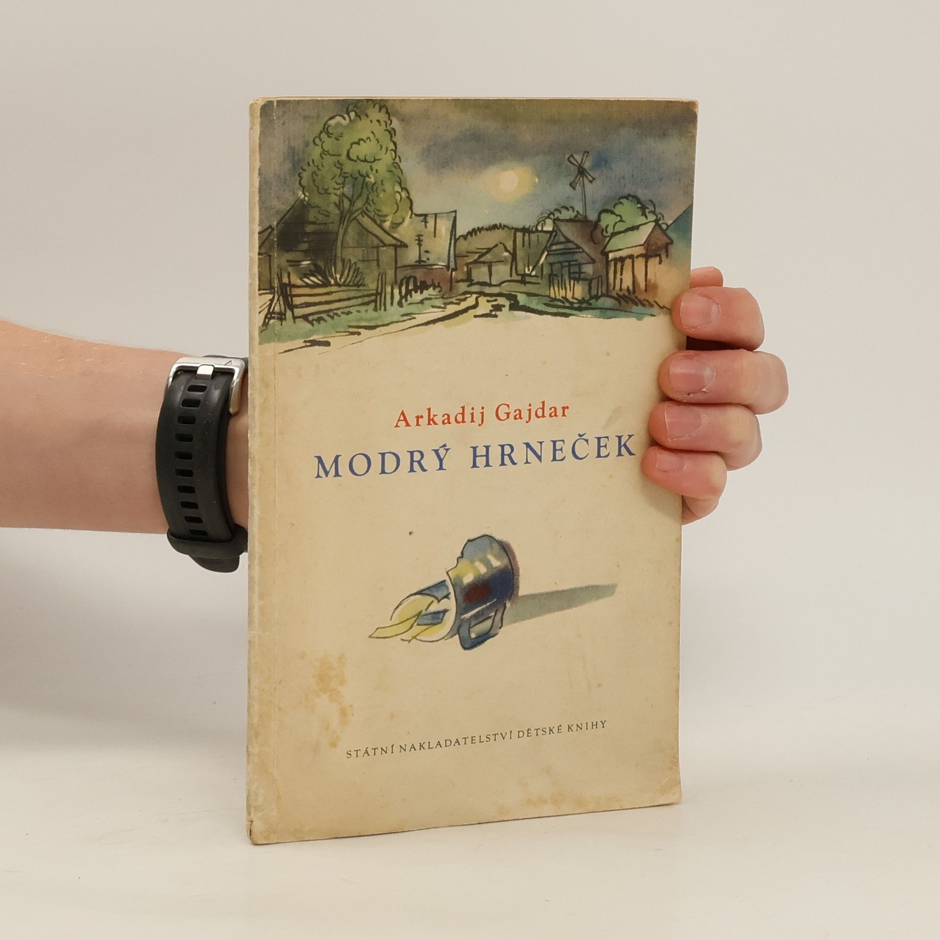 Arkadij Gajdar Modrý hrneček