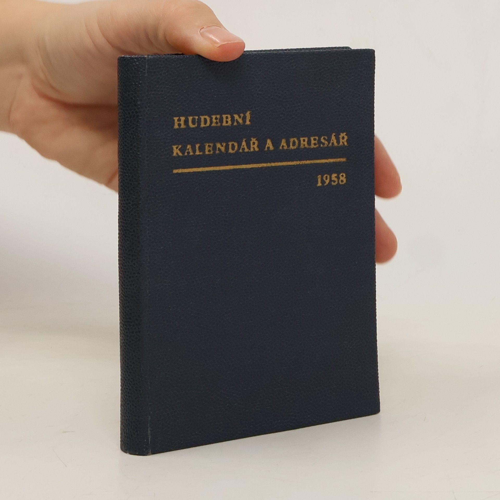 Václav Mikota Hudební kalendář a adresář na rok 1958