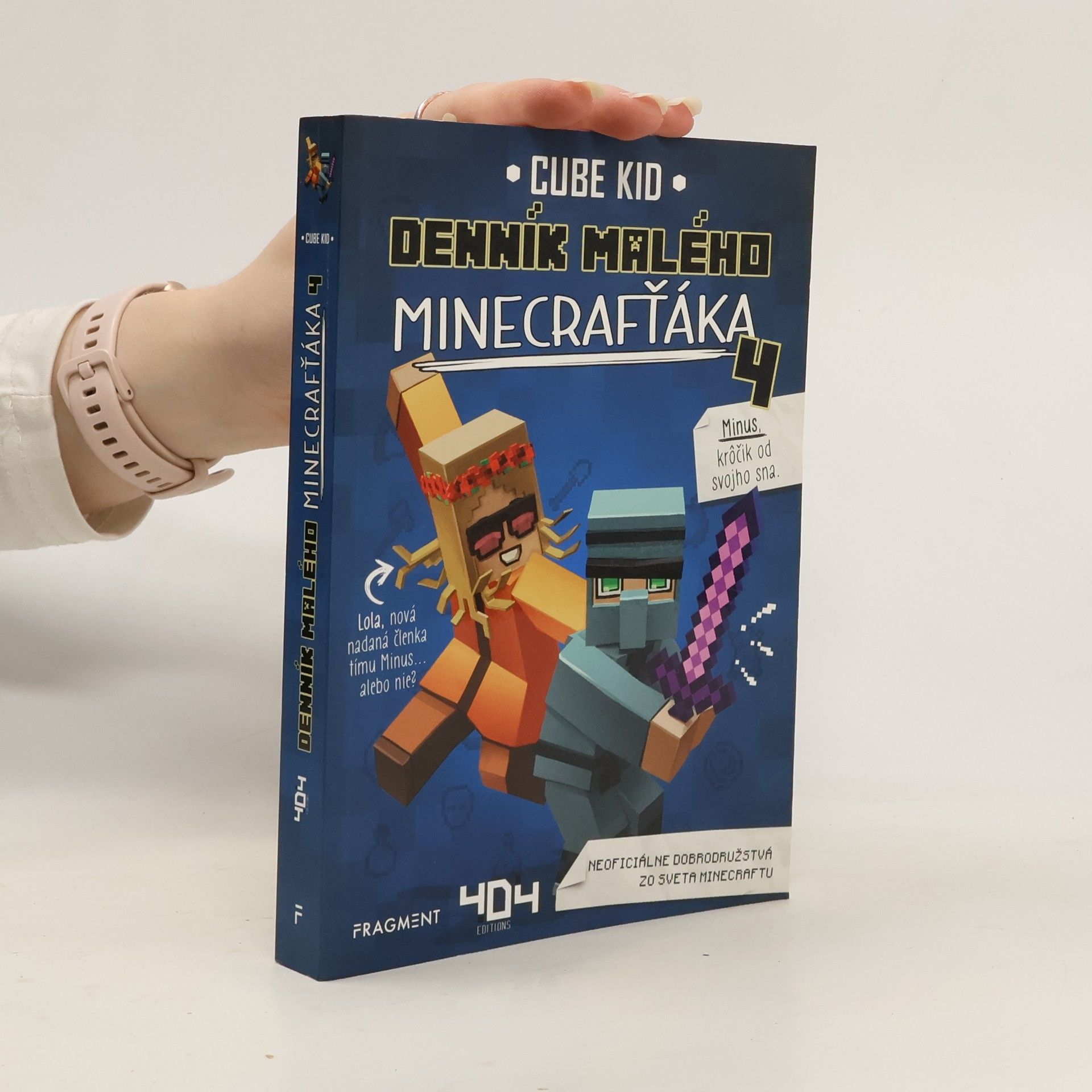 Cube Kid Denník malého Minecrafťáka 4