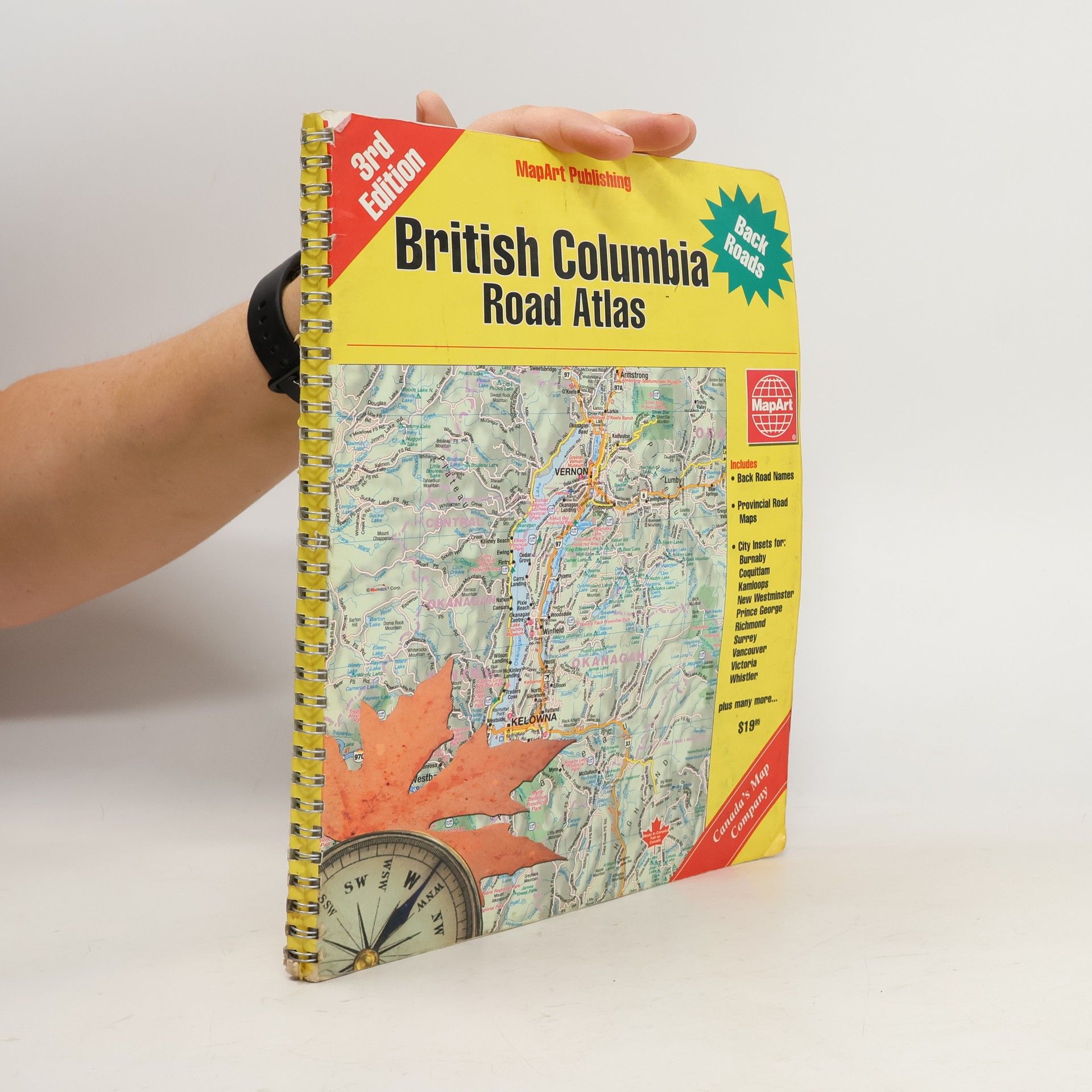 Collectif d'auteurs MapArt British Columbia Road Atlas