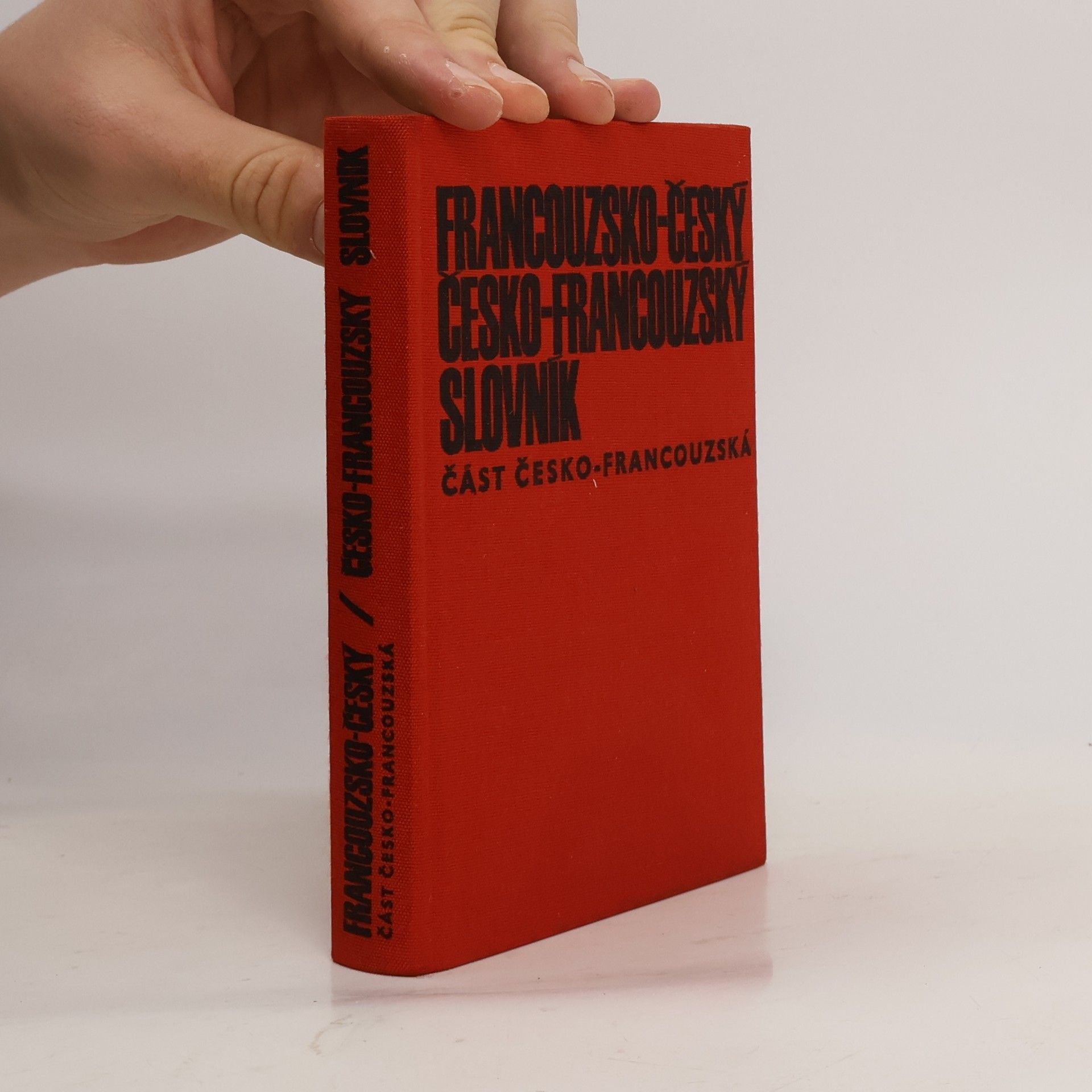 Various authors Francouzsko-český a česko-francouzský slovník