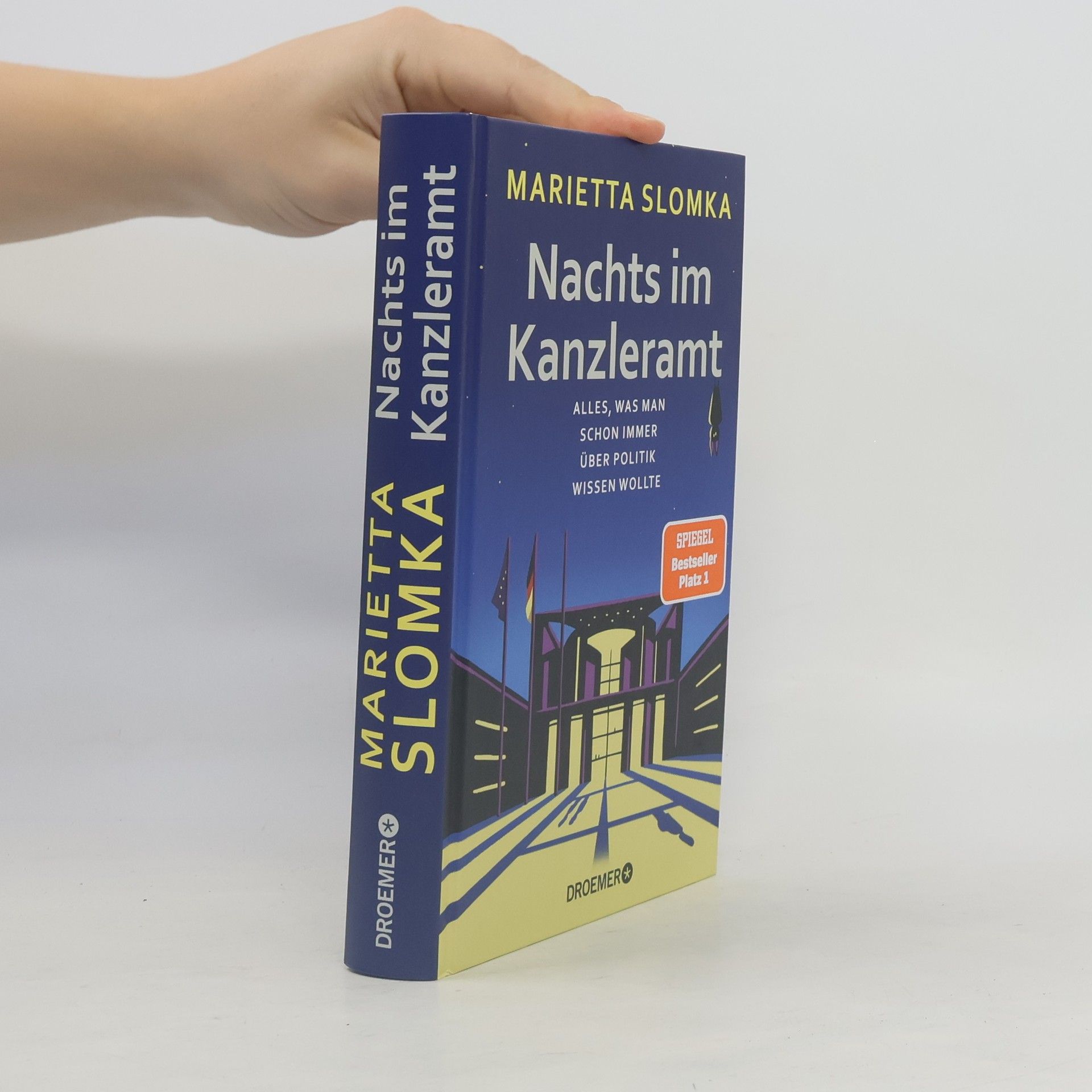 Marietta Slomka Nachts im Kanzleramt