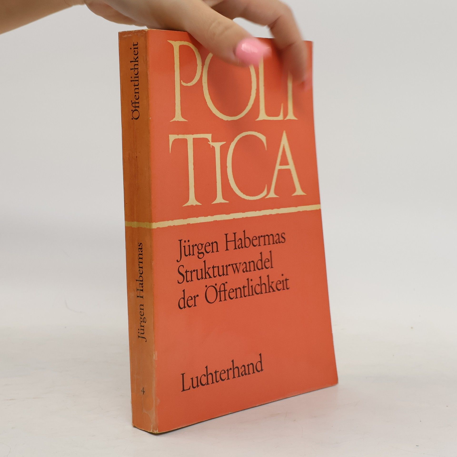 Jürgen Habermas Strukturwandel der Öffentlichkeit