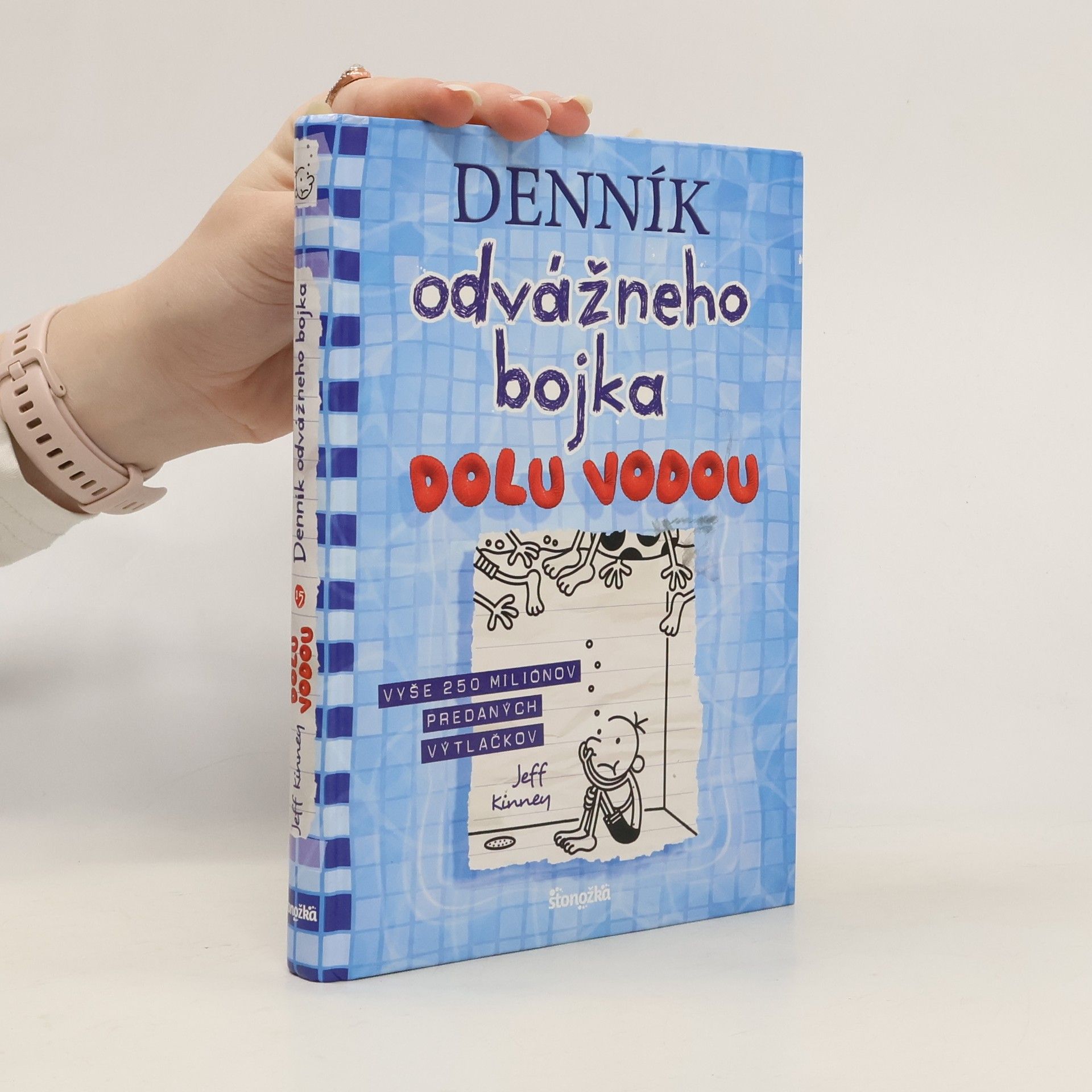 Jeff Kinney Denník odvážného bojka Dolu vodou