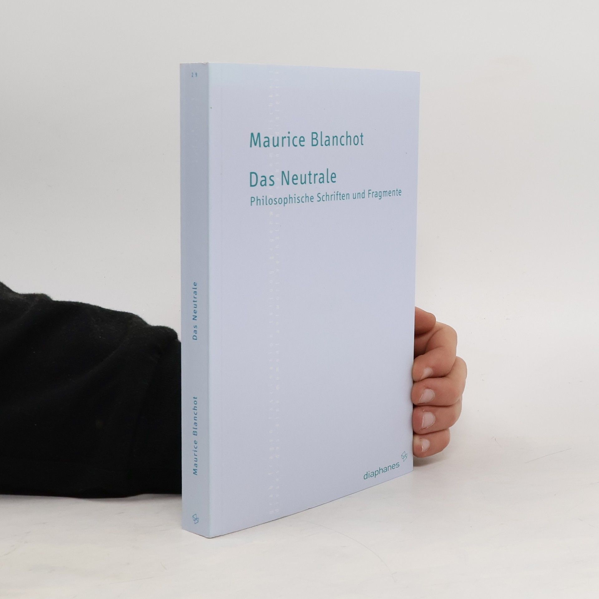 Maurice Blanchot Das Neutrale