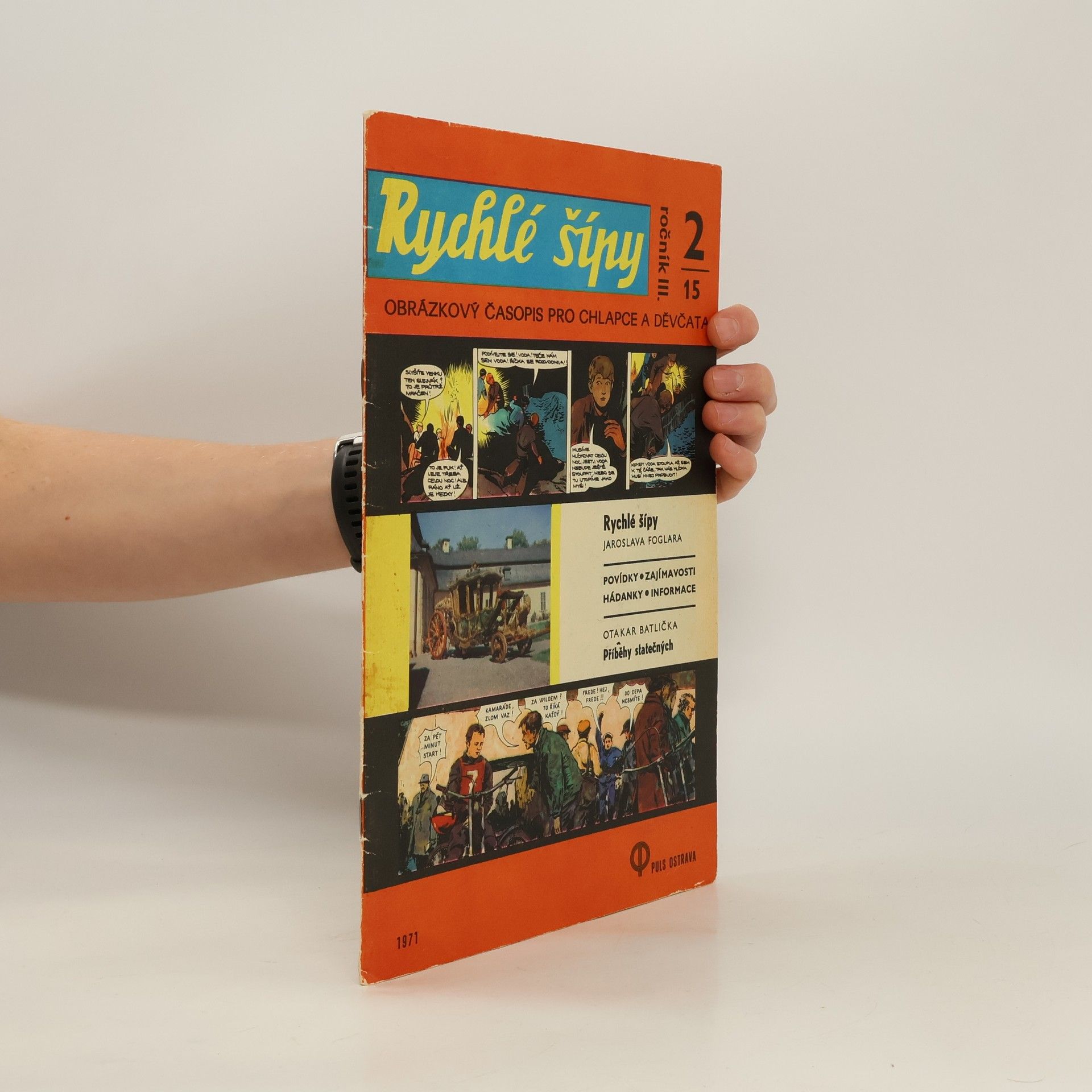 Jaroslav Foglar Rychlé šípy ročník III. 2/15