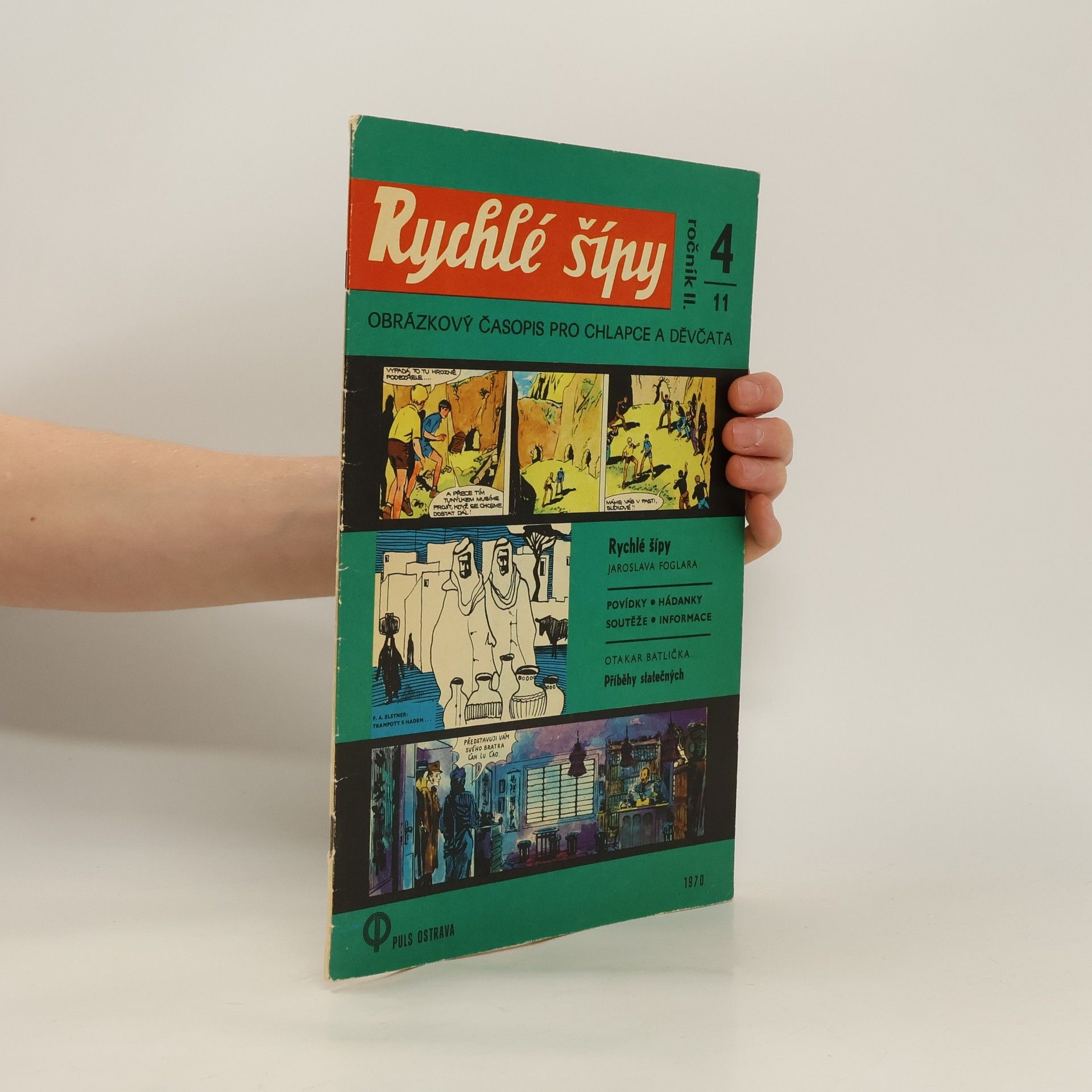 Jaroslav Foglar Rychlé šipy. Časopis 4/11