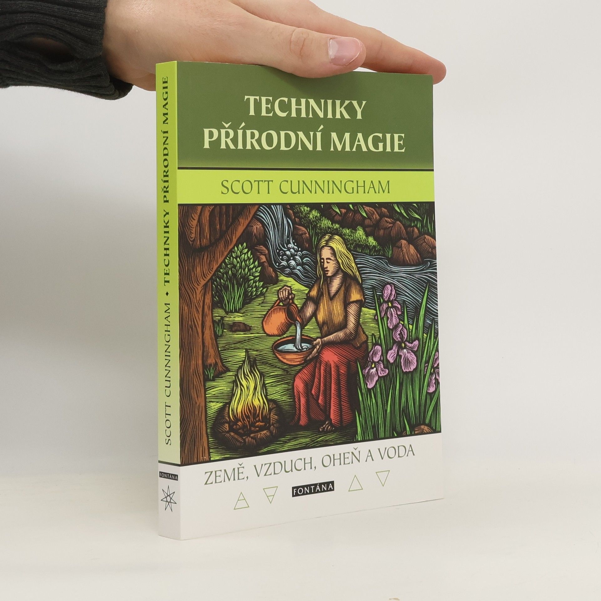 Scott Cunningham Techniky přírodní magie: Země, vzduch, oheň a voda