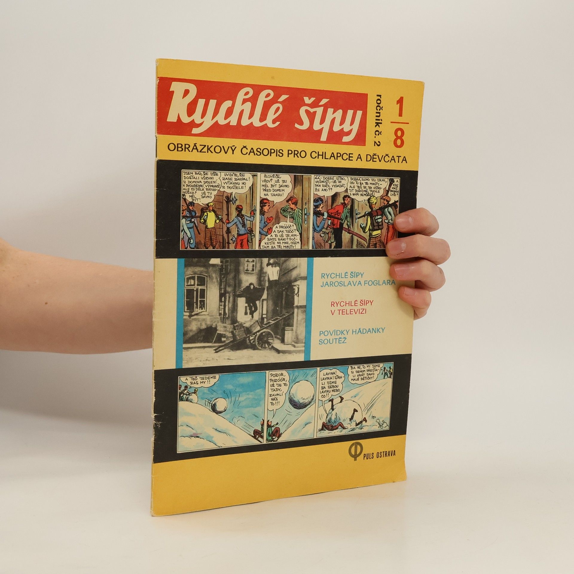 Jaroslav Foglar Rychlé šípy ročník 2. 1/8