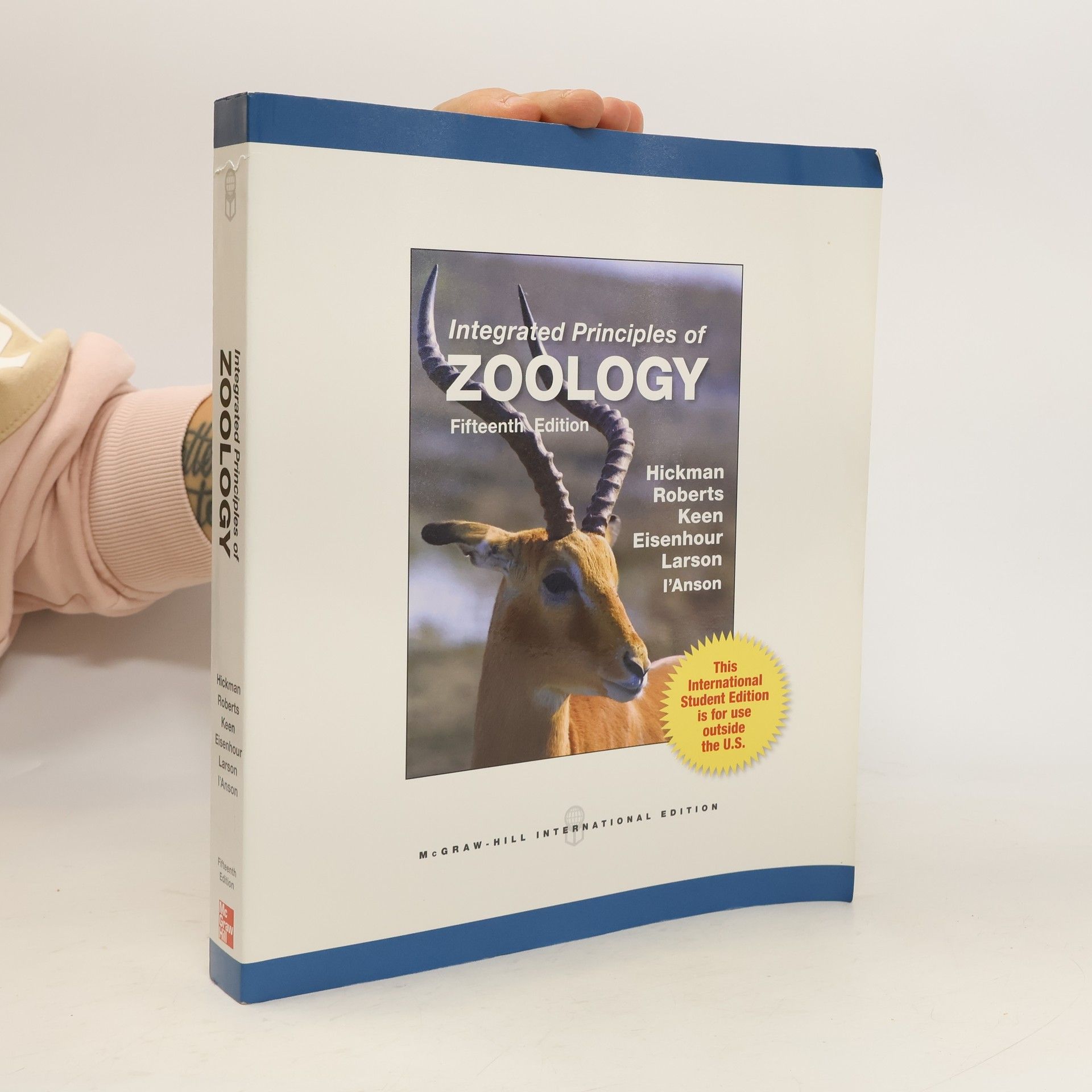 Cleveland P. Hickman Jr. Integrated Principles of Zoology