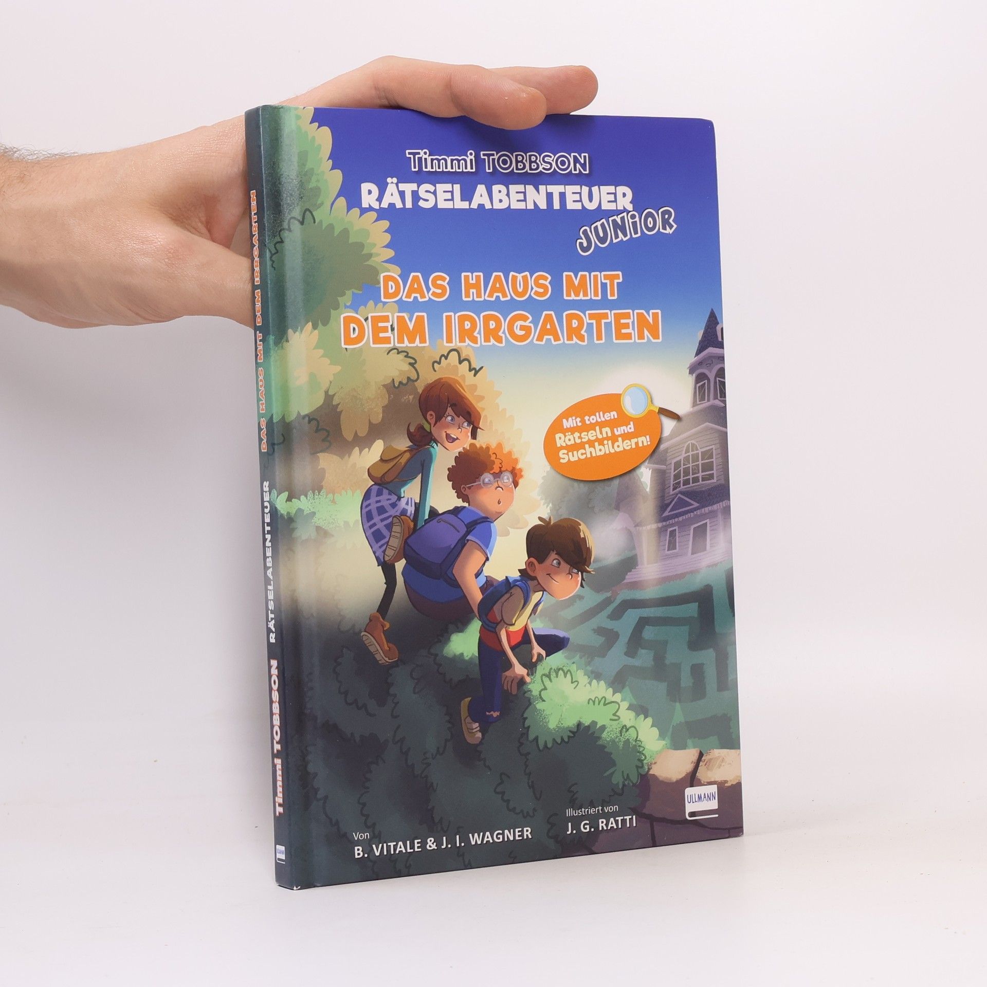 Das Haus mit dem Irrgarten - Das zweite Timmi Tobbson Rätselabenteuer Junior