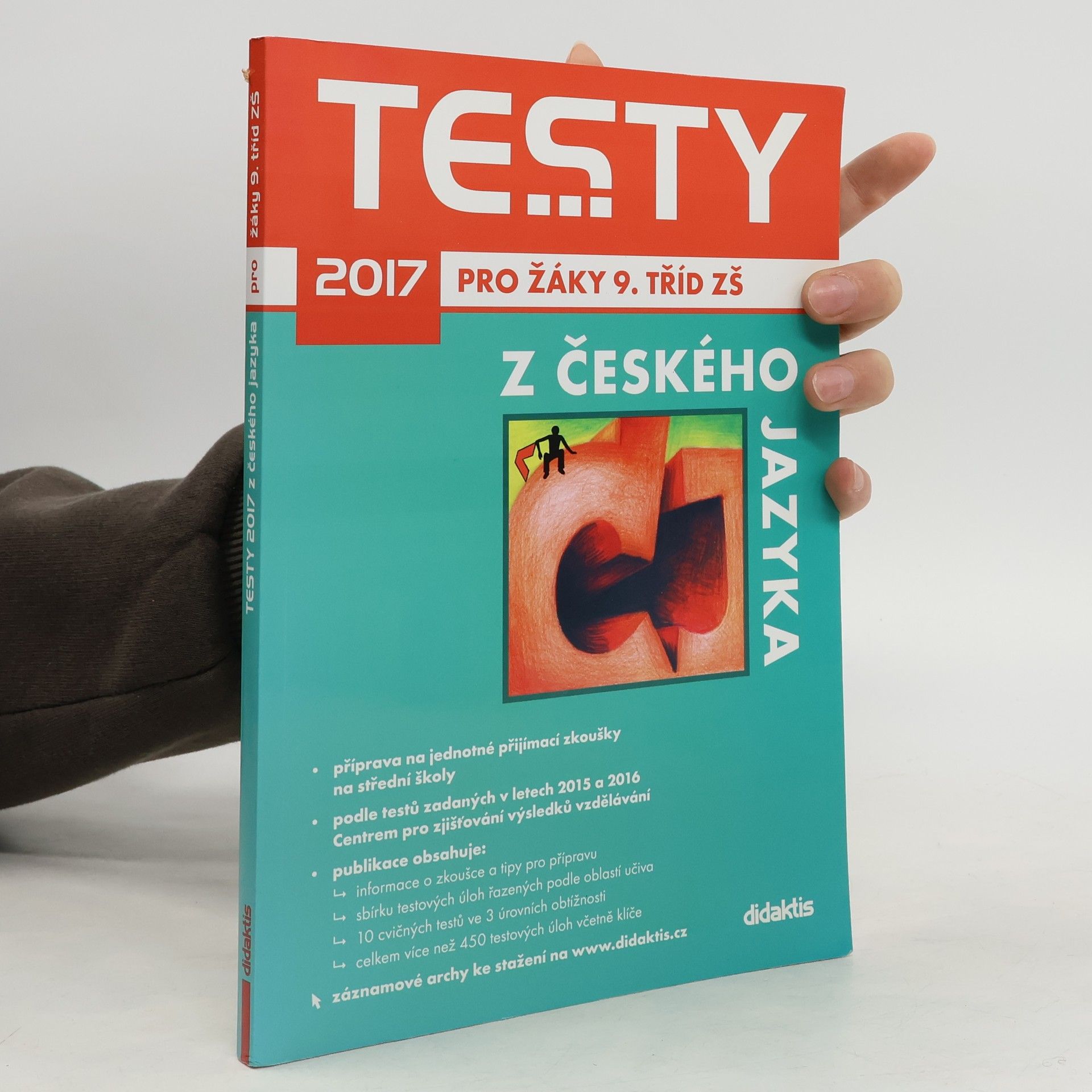 Testy 2017 z českého jazyka pro žáky 9. tříd ZŠ
