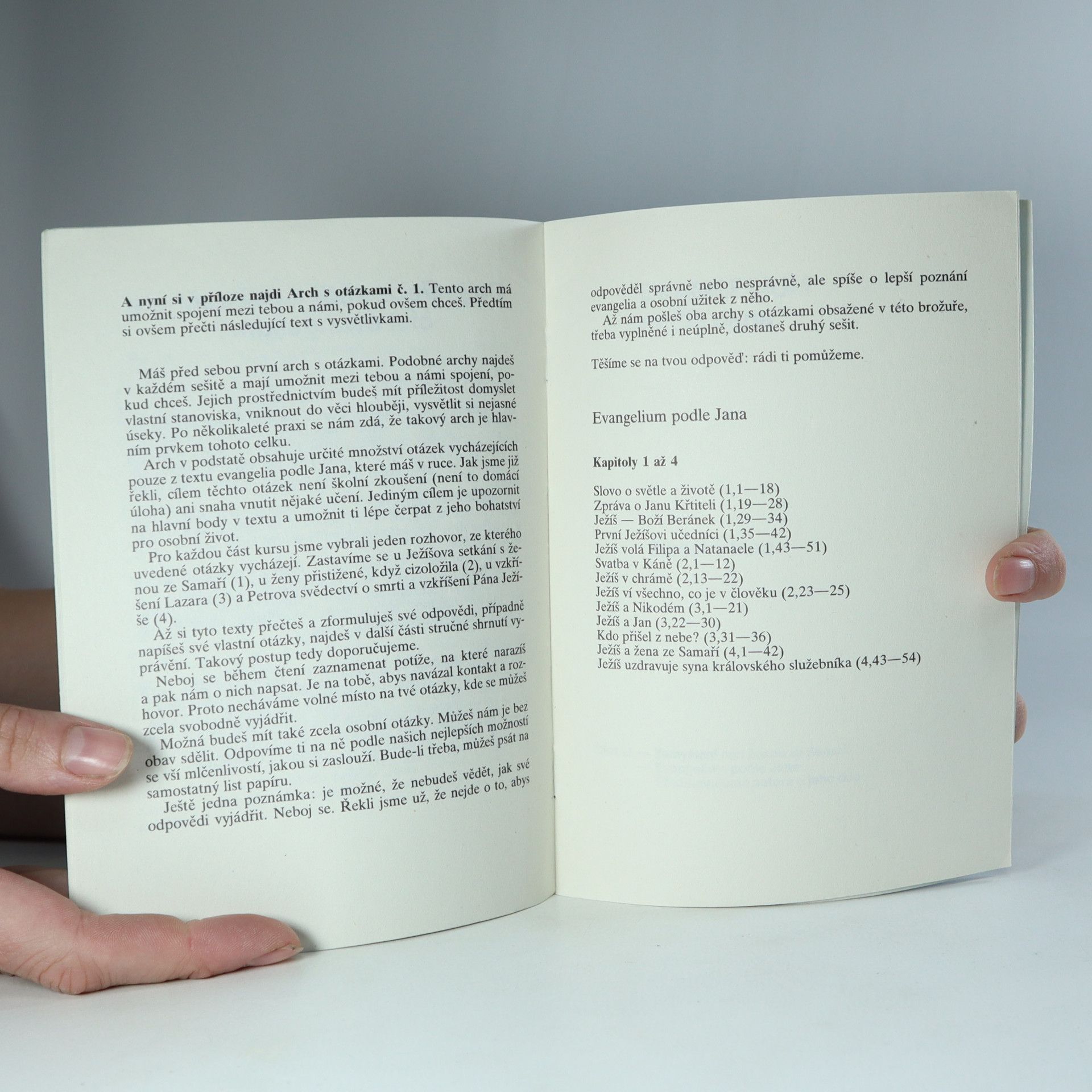 Kolektív autorov Evangelium podle Jana. Biblický kurs 1-2