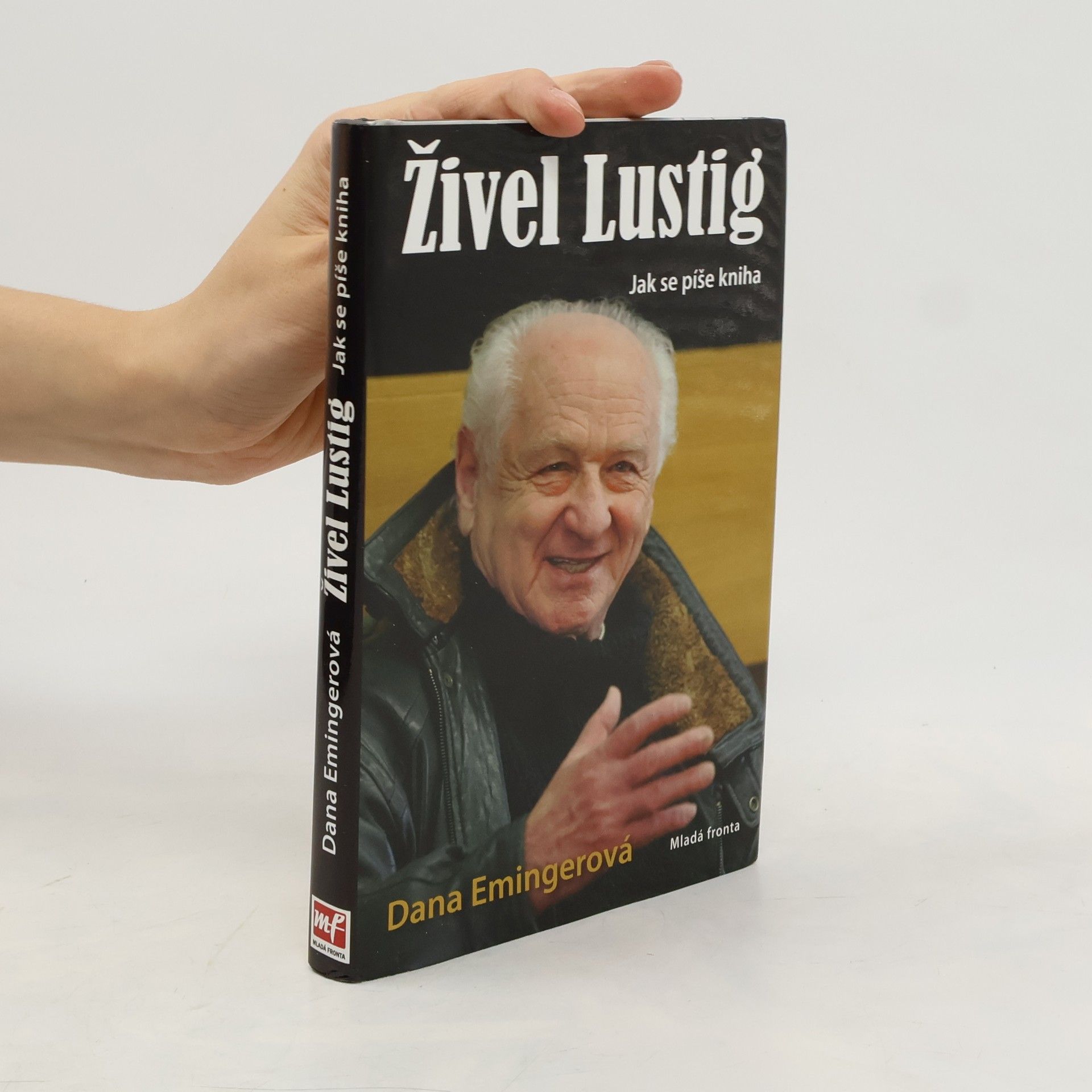 Dana Emingerová Živel Lustig. Jak se píše kniha aneb Hoď sebou ty bejku, už nemám moc času