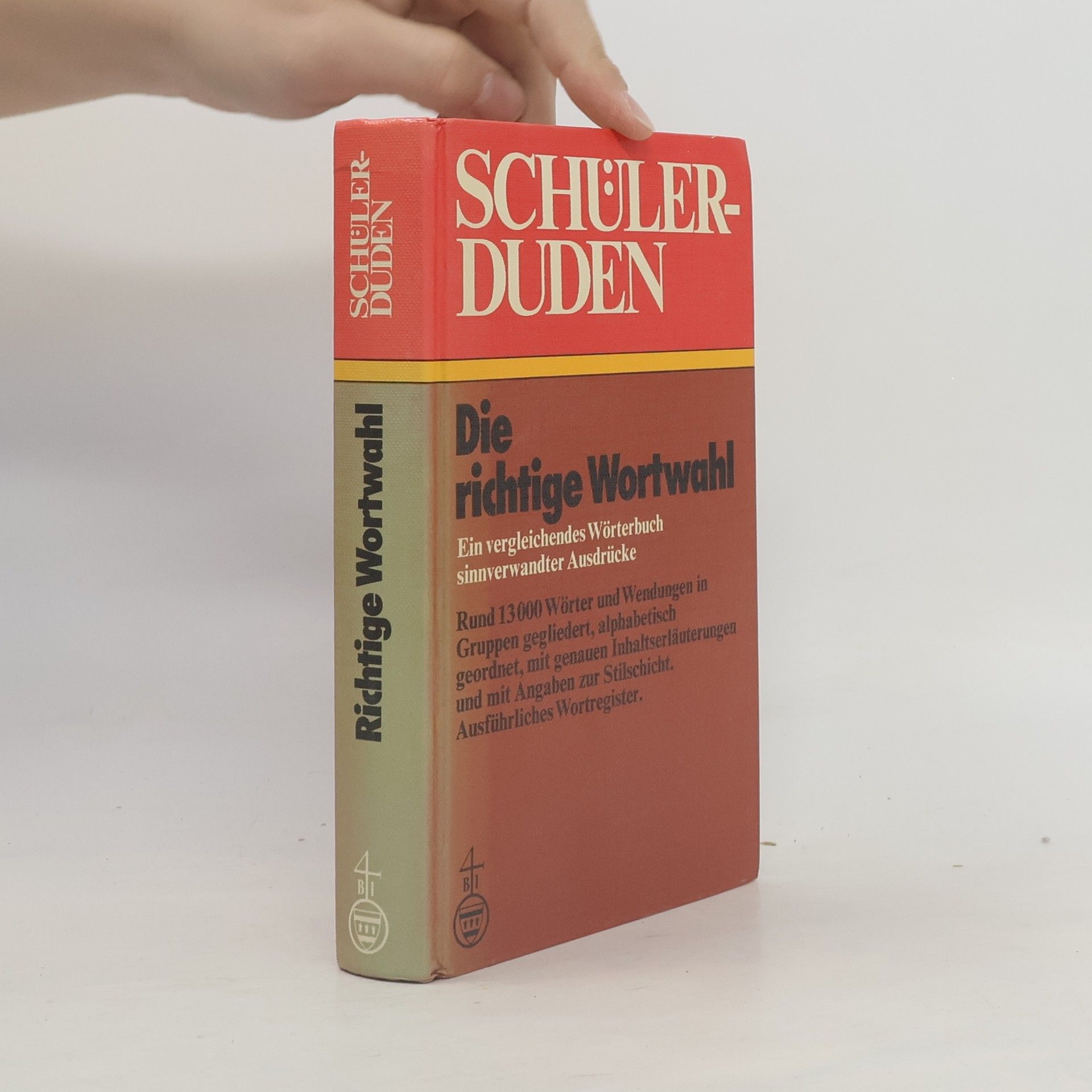 Wolfgang Müller Schülerduden "Die richtige Wortwahl"