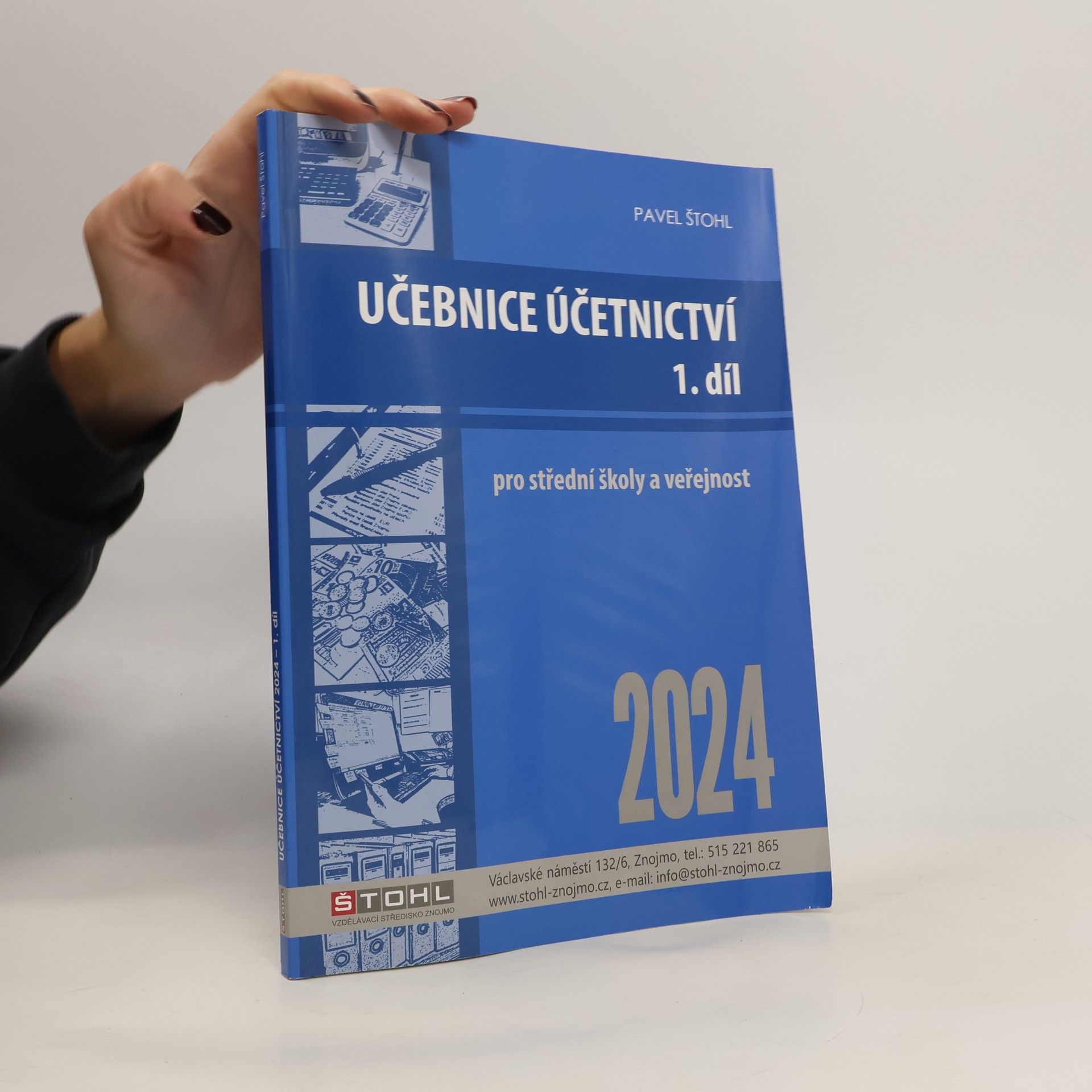 Pavel Štohl Učebnice Účetnictví I. díl 2024