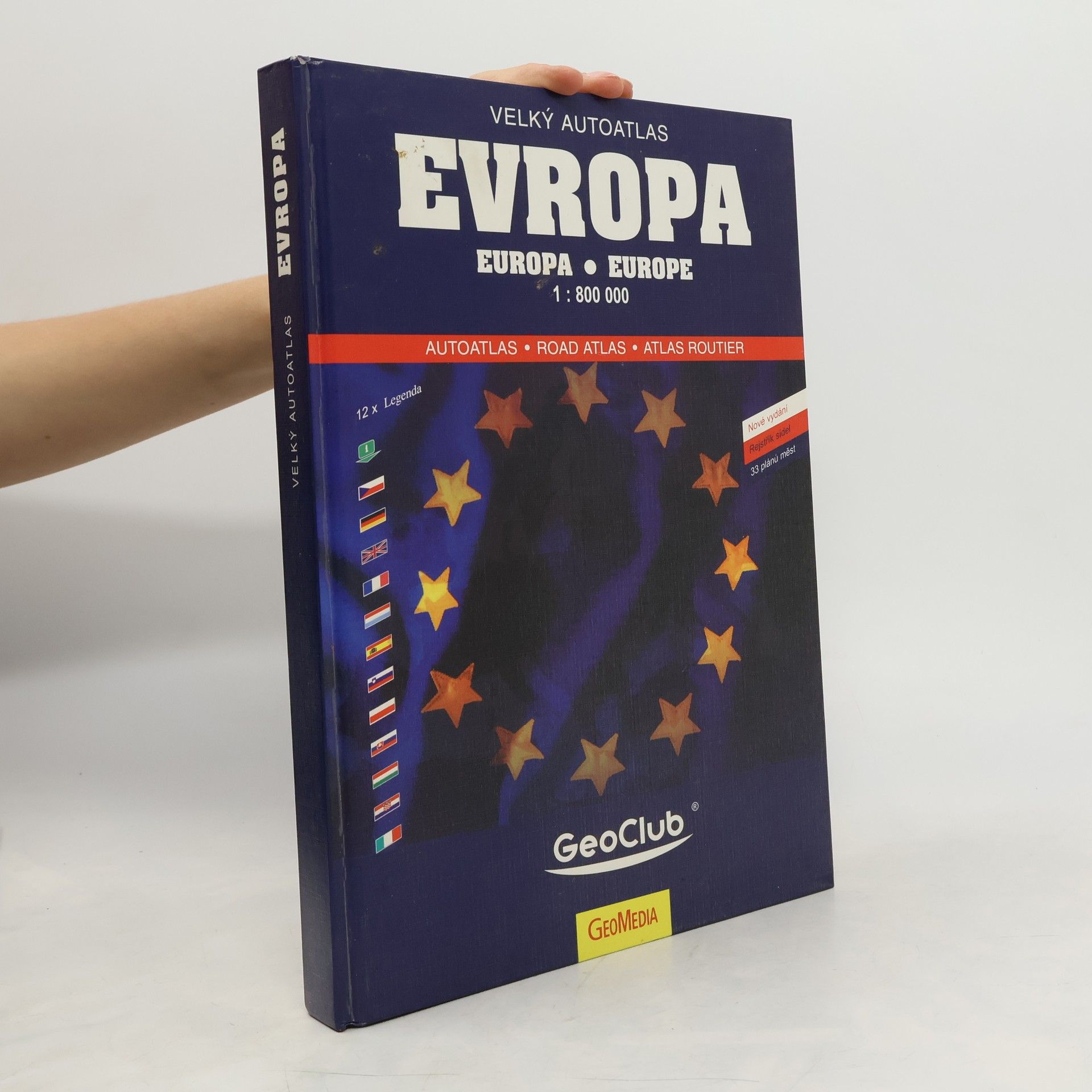 Auteurscollectief Velký autoatlas Evropa