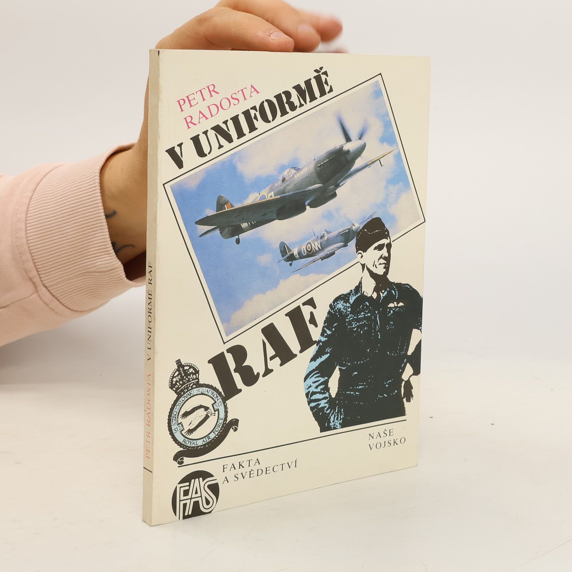 Petr Radosta V uniformě RAF