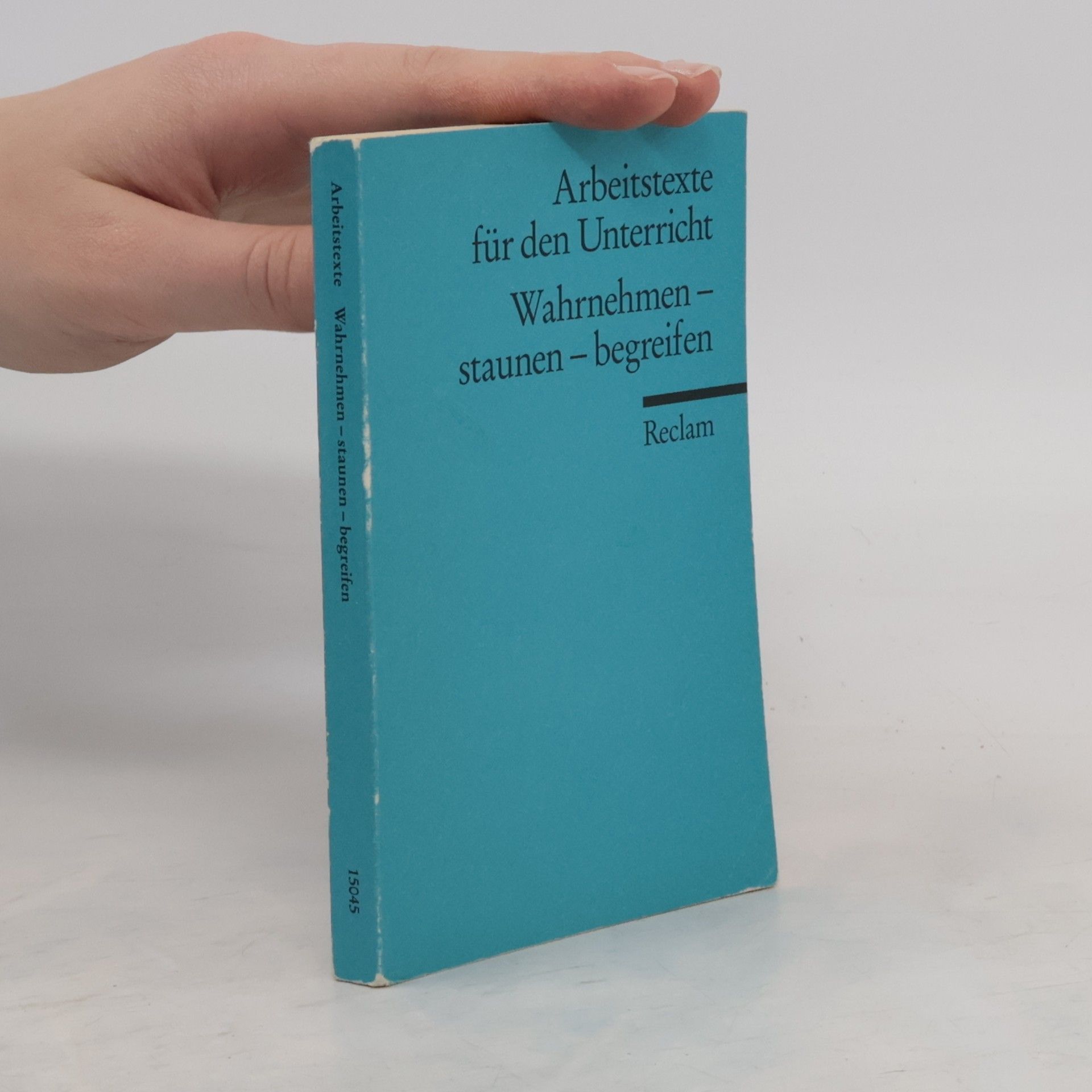 Collectif d'auteurs Wahrnehmen, staunen, begreifen