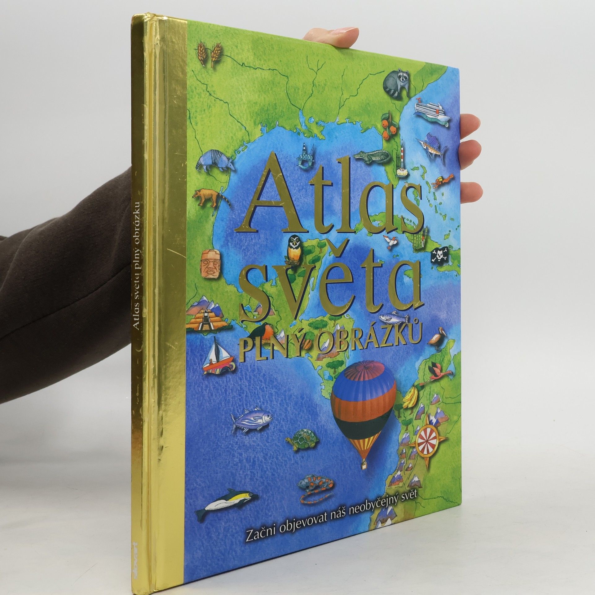 Helen Cann Atlas světa plný obrázků