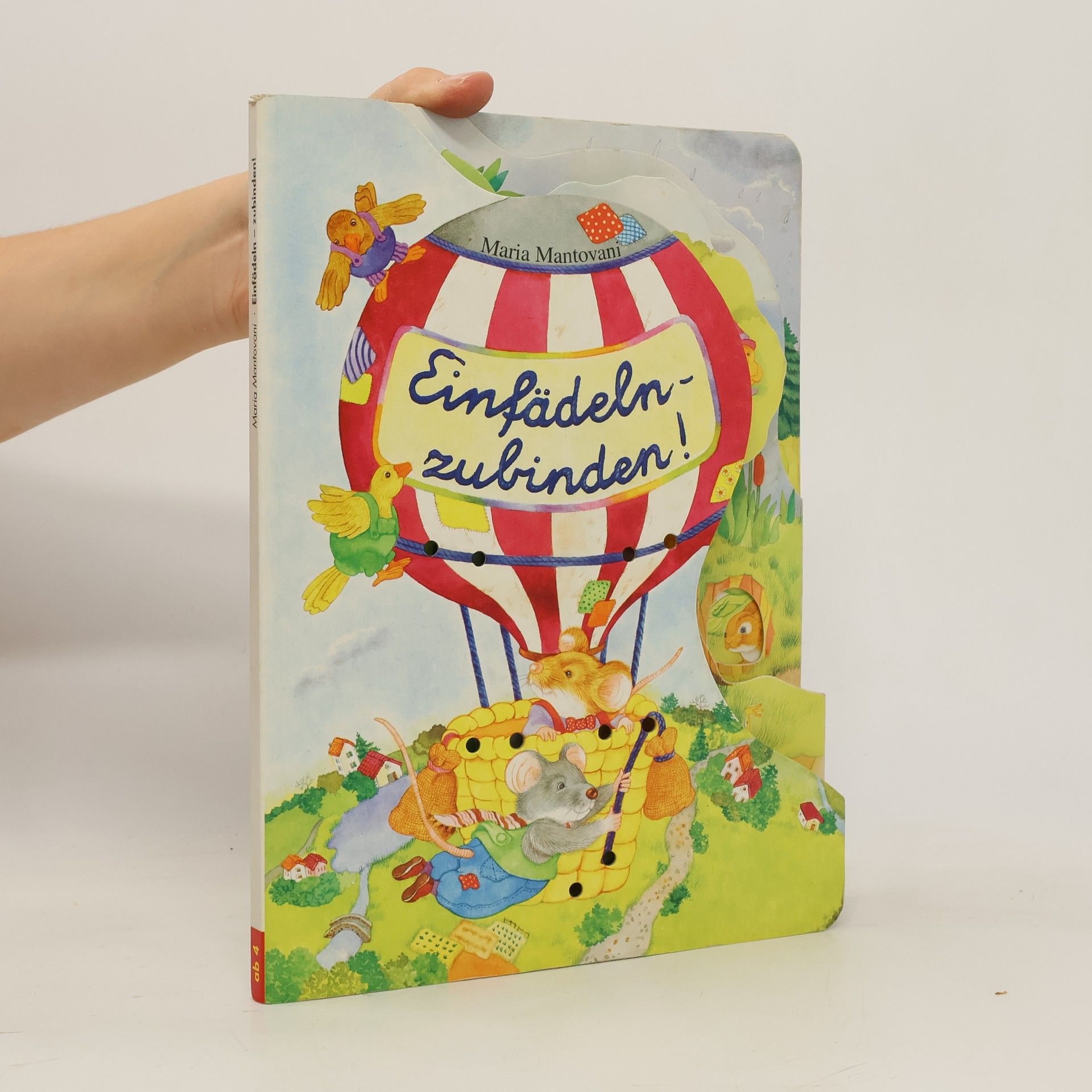 Einfädeln - zubinden!