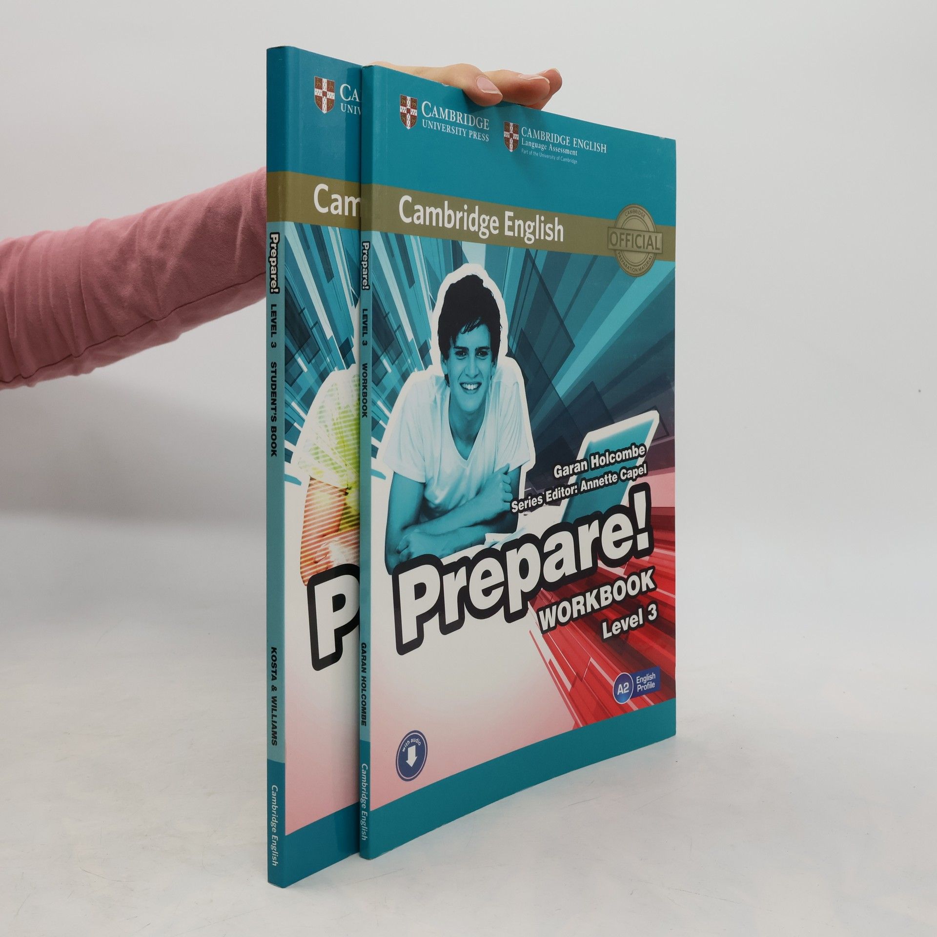 Garan Holcombe Prepare! 3. Workbook + Student's Book