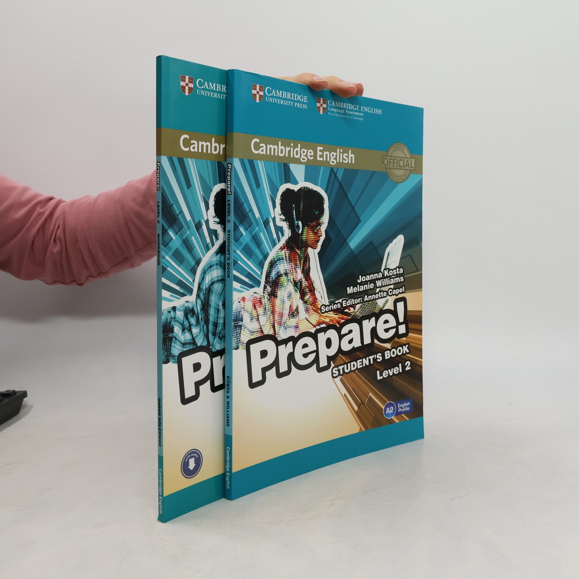 Joanna Kosta Prepare! : student's book : level 2 + workbook