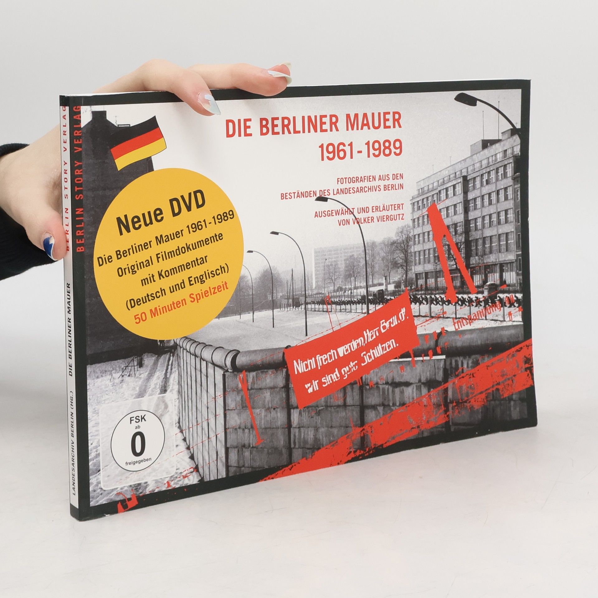 Die Berliner Mauer 1961-1989, m. DVD