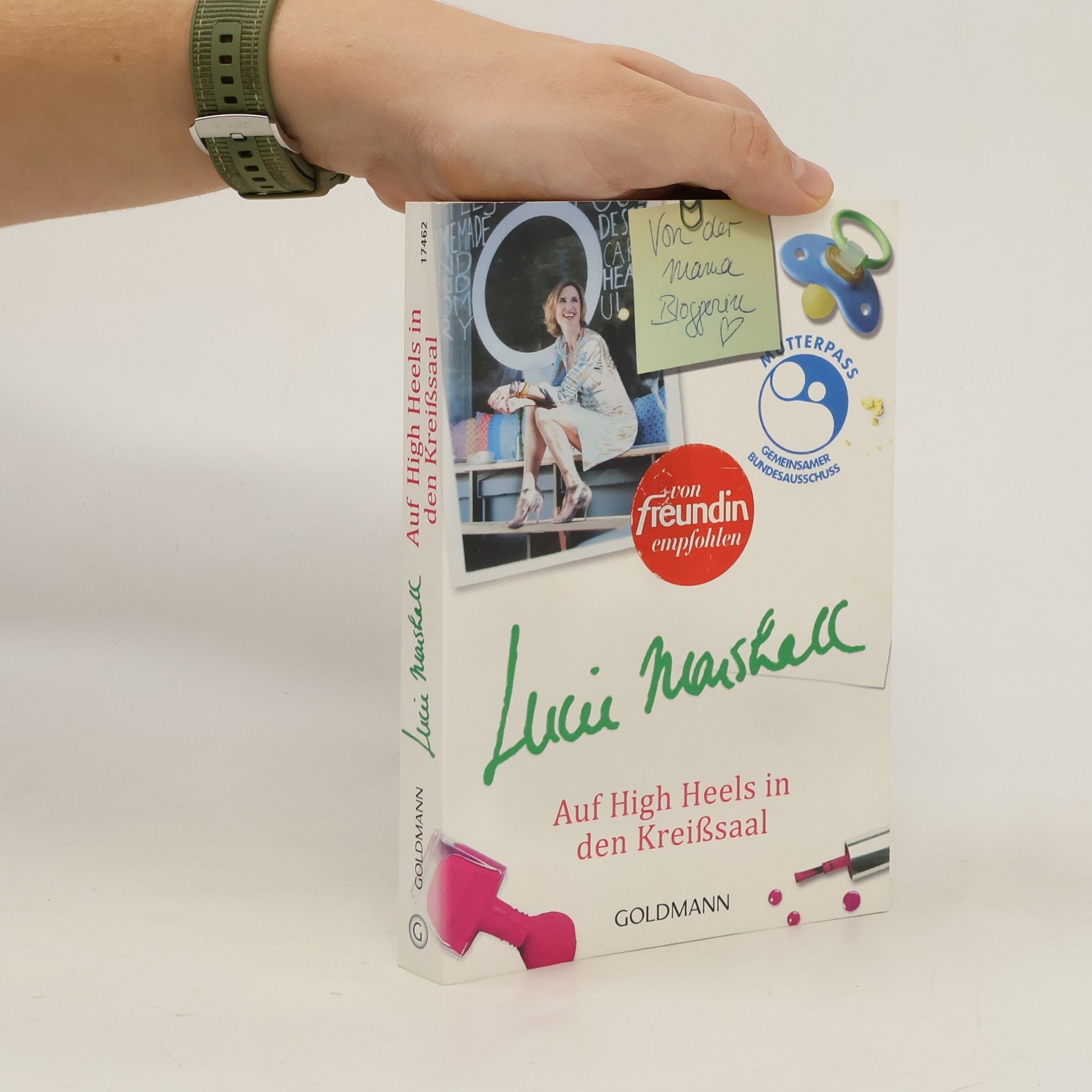 Lucie Marshall Auf High Heels in den Kreißsaal